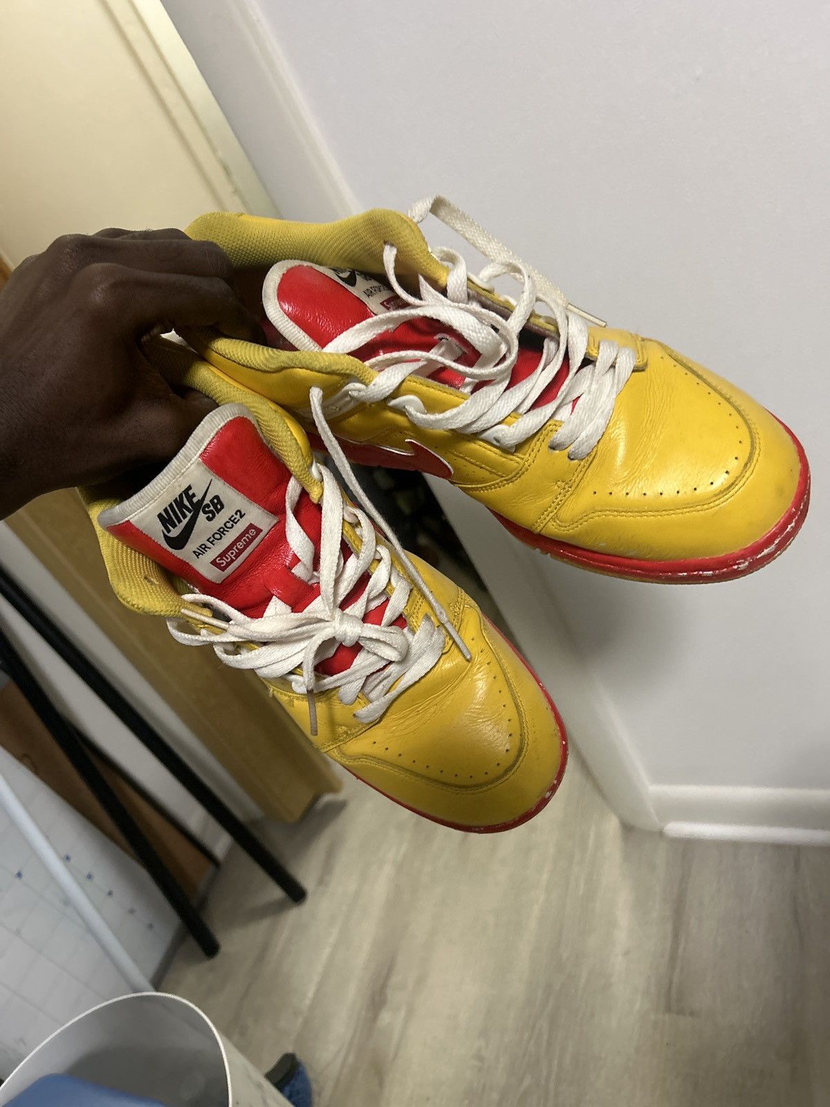 Supreme Nike SB supreme air forces Size US 10 / EU 43 - 2 Thumbnail