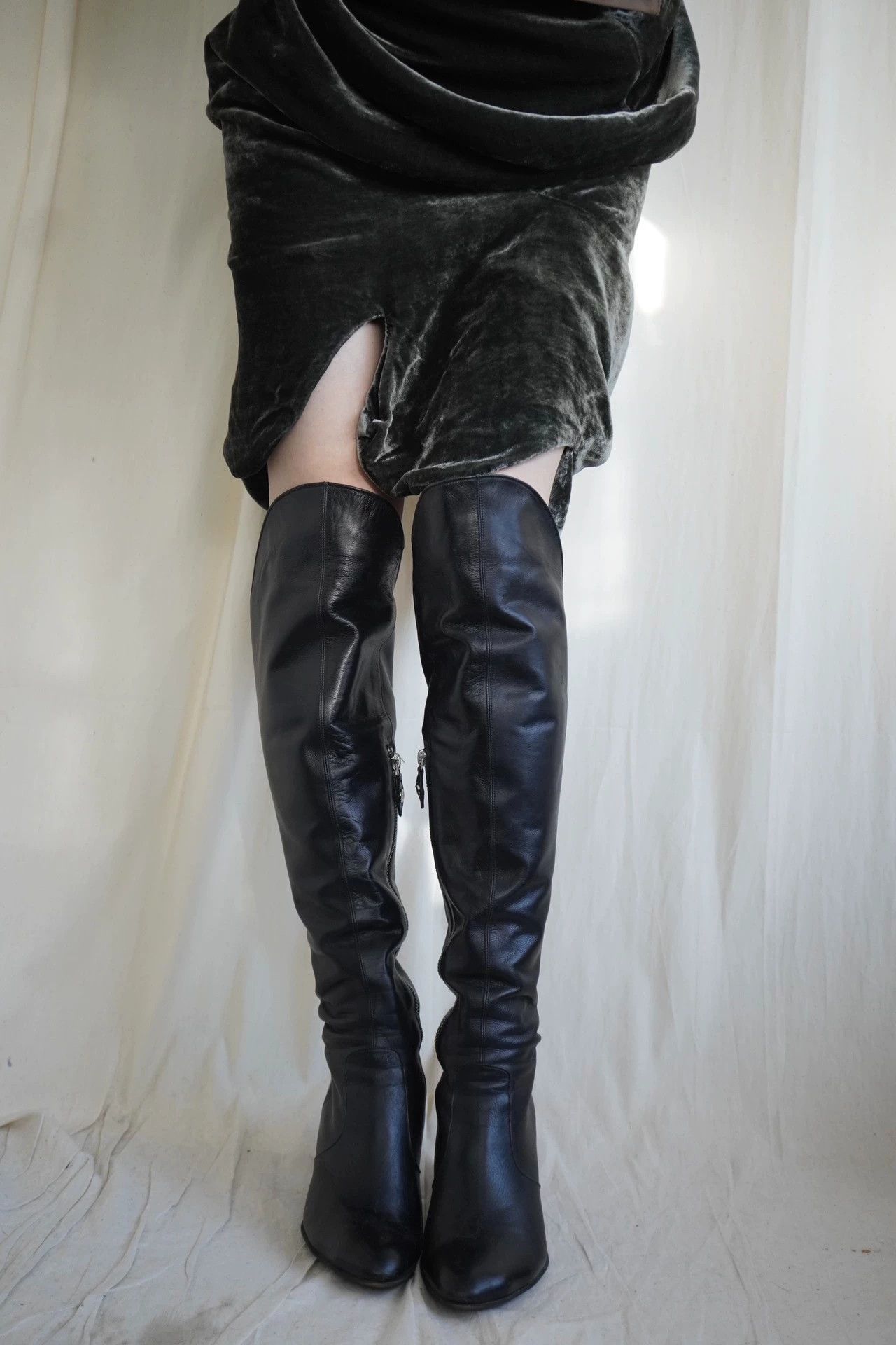 Vivienne Westwood Vivienne Westwood 2000s Fld Cat Pink Knee Boots 36 Size US 5.5 / IT 35.5 - 3 Thumbnail