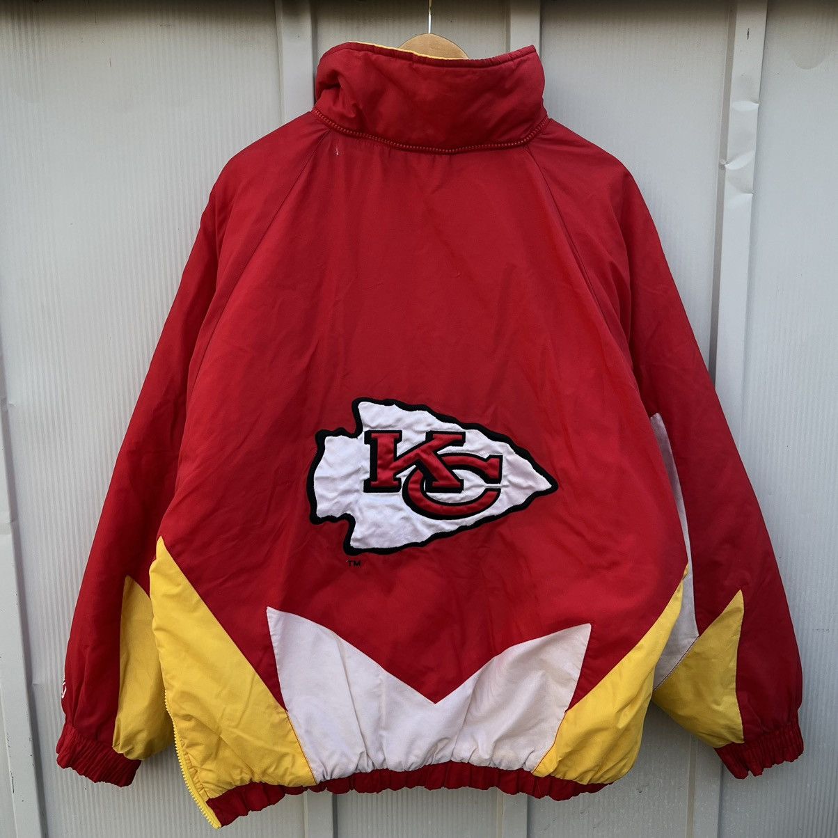 Logo 7 × Vintage Vintage 90’s Kansas City Chiefs Logo 7 Anorak Jacket Sz XL Size US XL / EU 56 / 4 - 5 Thumbnail