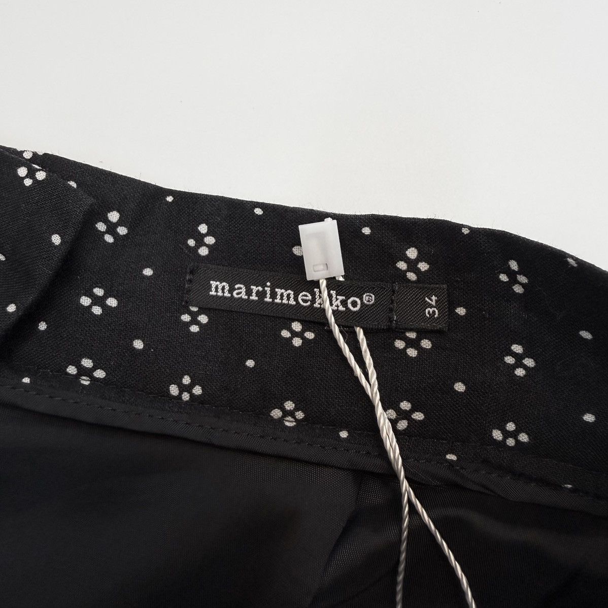 Marimekko 2000s Marimekko Stardust Polka Dots Pleated Midi Skirt Size 24" / US 00 / IT 34 - 4 Thumbnail