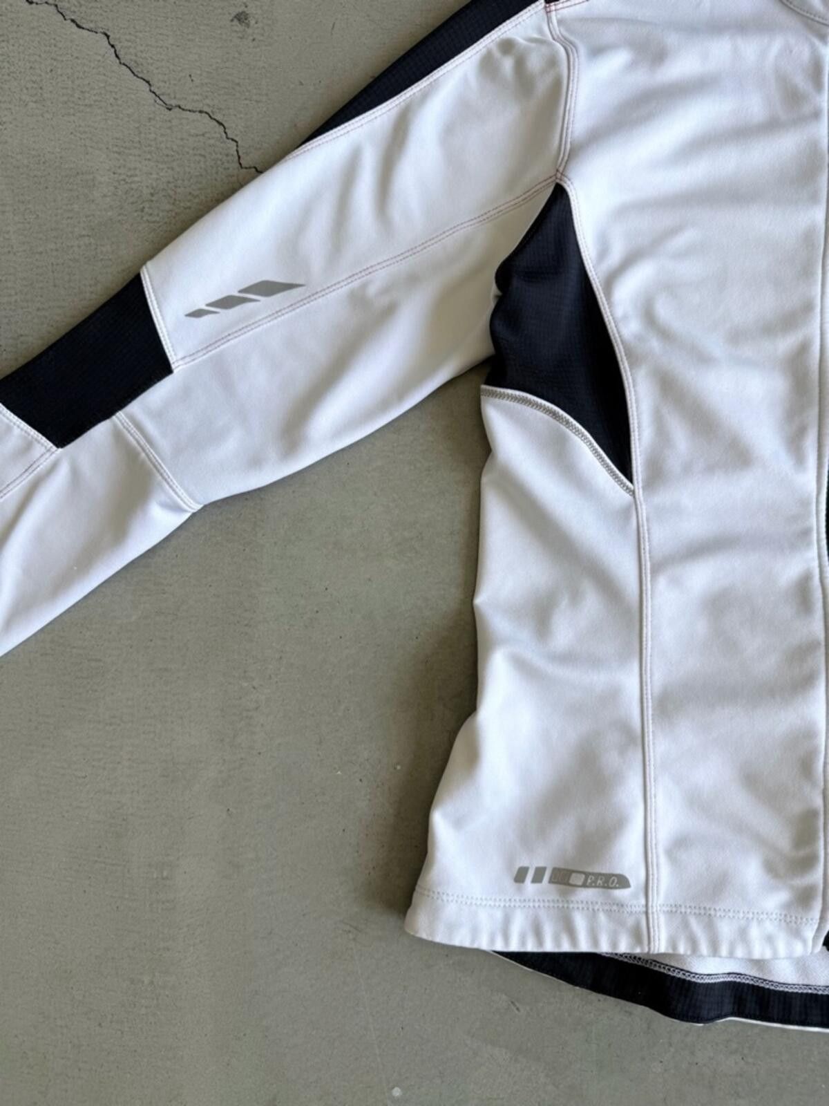 PEARL iZUMi Pearl Izumi / Thermal Zip Jacket / White Black Cycling Size M / US 6-8 / IT 42-44 - 5 Thumbnail