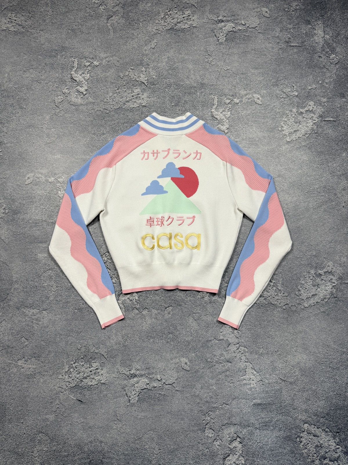Casablanca Casablanca Zip Sweatshirt Big Logo Size US S / EU 44-46 / 1 - 2 Thumbnail