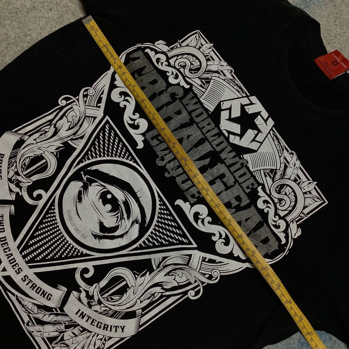 If Six Was Nine × Tribal Streetwear Tribal Gear Illuminati One Eyes Streetwear Vintage Size US L / EU 52-54 / 3 - 10 Thumbnail