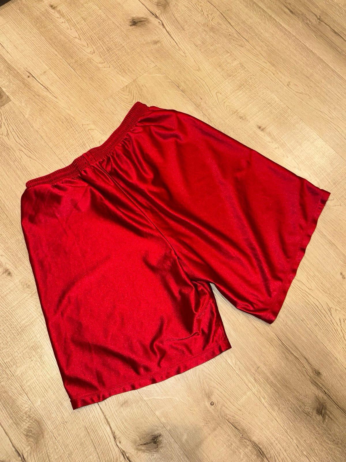 Nike Vintage Y2K Nike Red Satin Dazzle Hoop Shorts Sz XL Grail Size US 36 / EU 52 - 2 Thumbnail