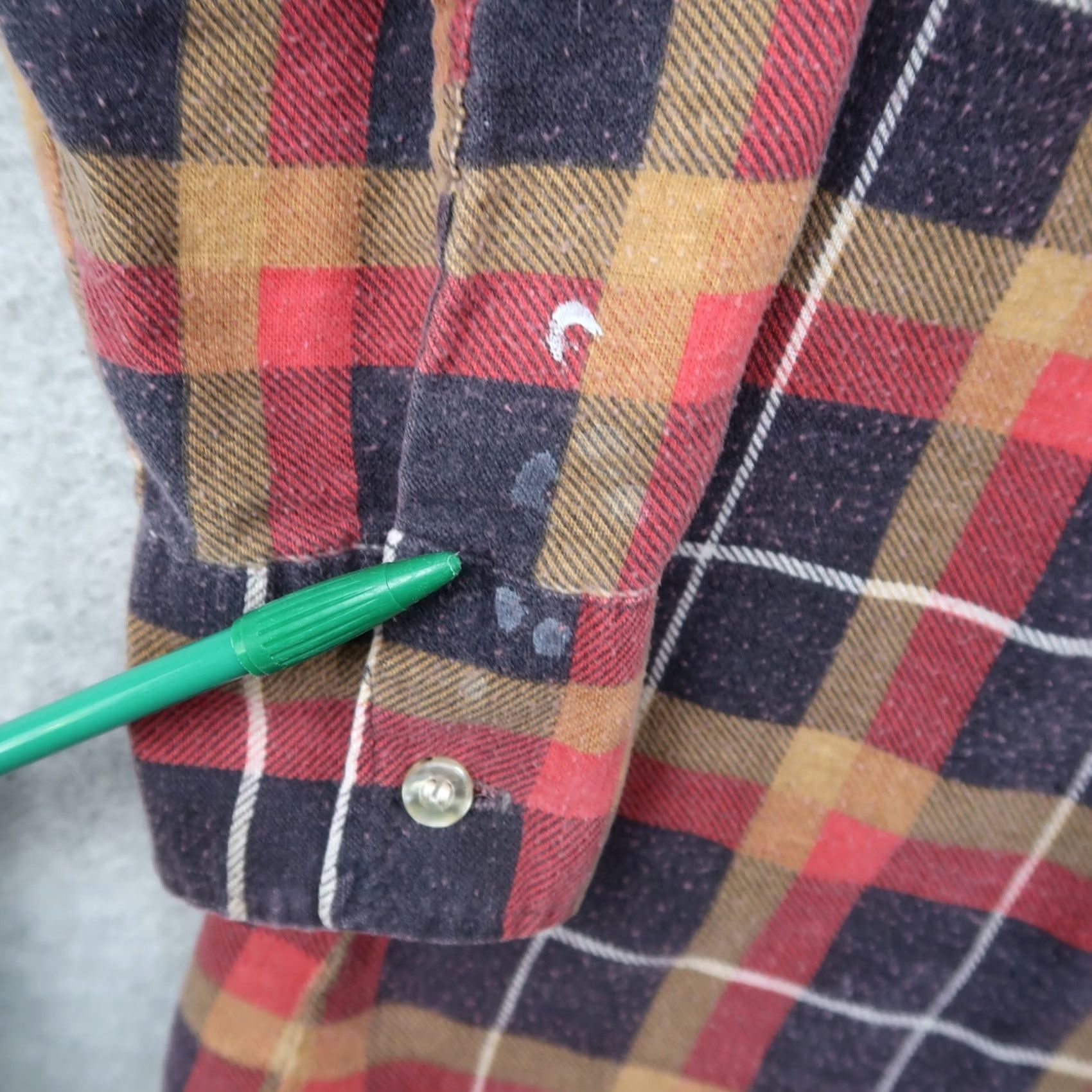 Vintage VINTAGE 70s Mr Leggs Mens Plaid Flannel Button Up Shirt Blue Red M Size US M / EU 48-50 / 2 - 5 Thumbnail