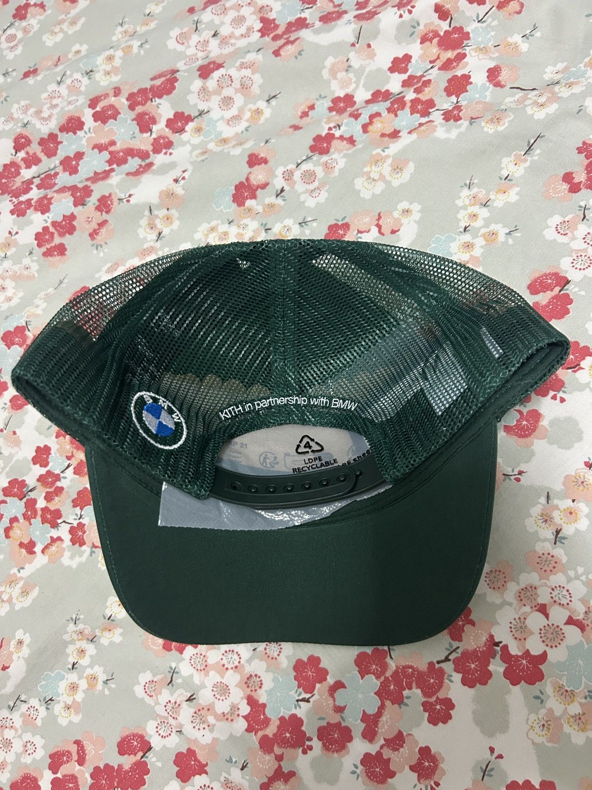 Bmw × Kith Kith bmw Nolan trucker hat green | Grailed