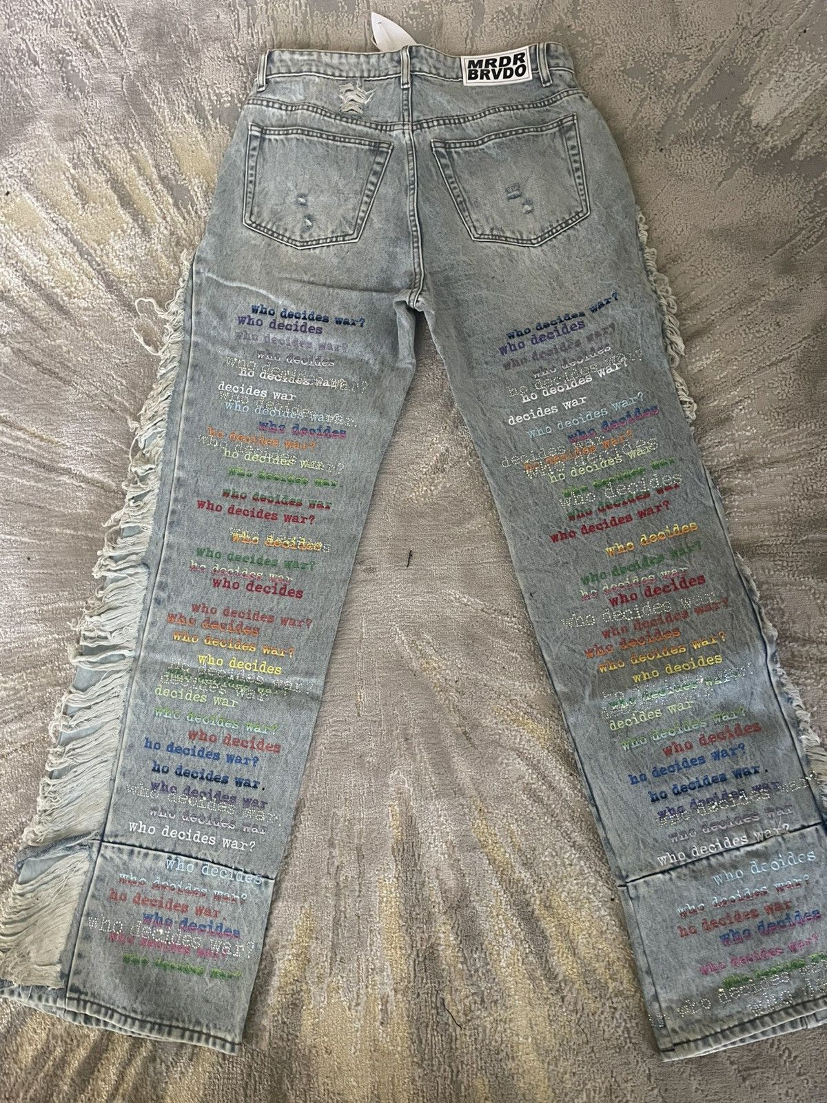 Who Decides War Who Decides War Size 32 denim new w/tags! 100%Authentic Size US 32 / EU 48 - 3 Thumbnail