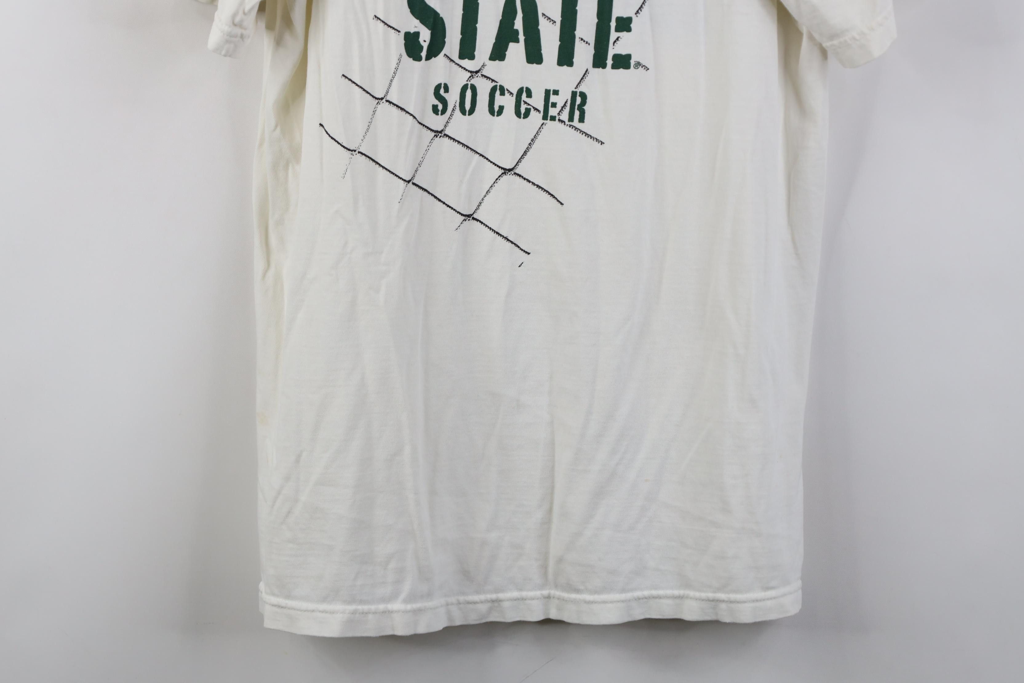 Nike Nike Michigan State University Soccer T-Shirt Distressed Size US S / EU 44-46 / 1 - 3 Thumbnail