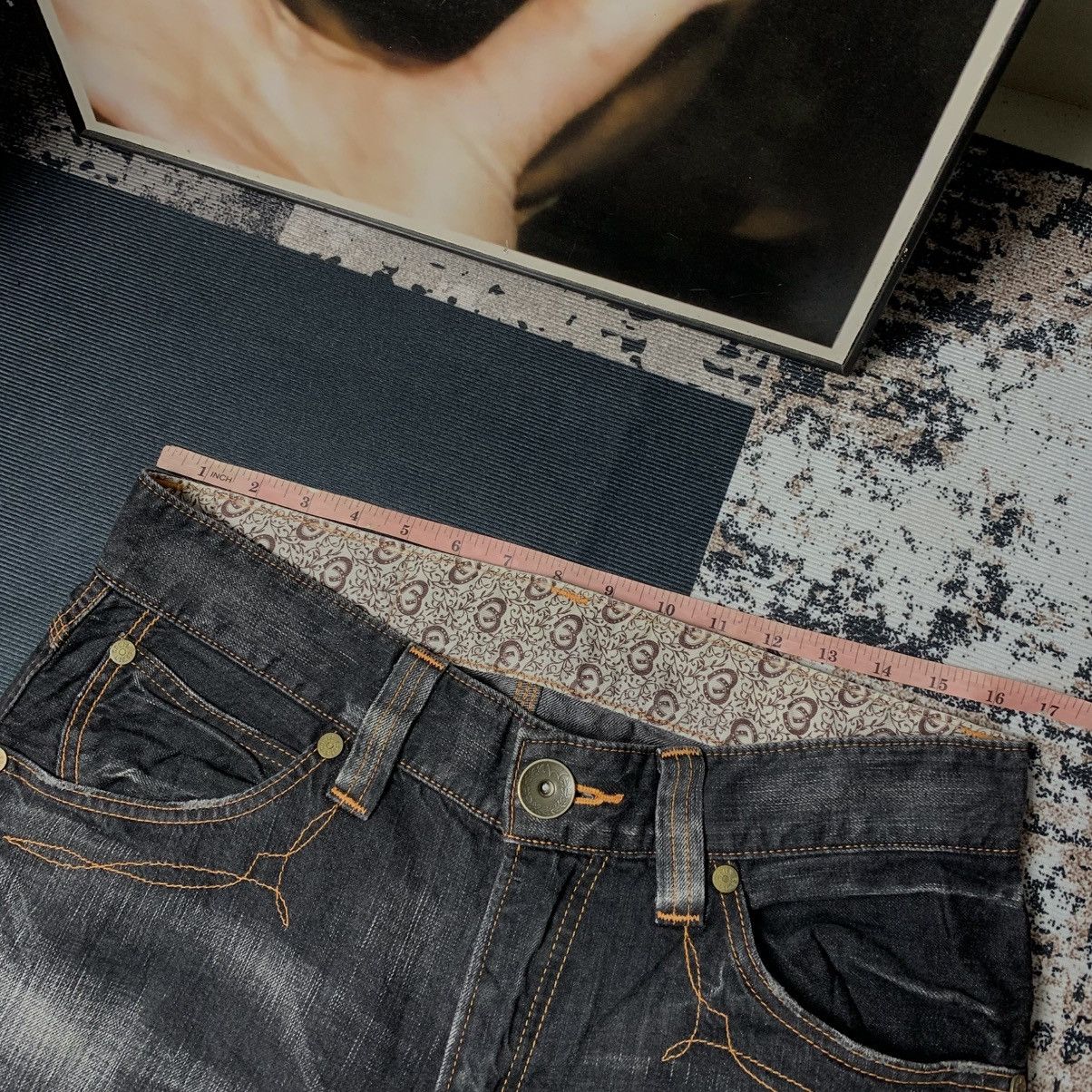 Edwin Edwin 503 Blue Trip Denim Pants Size US 32 / EU 48 - 10 Thumbnail
