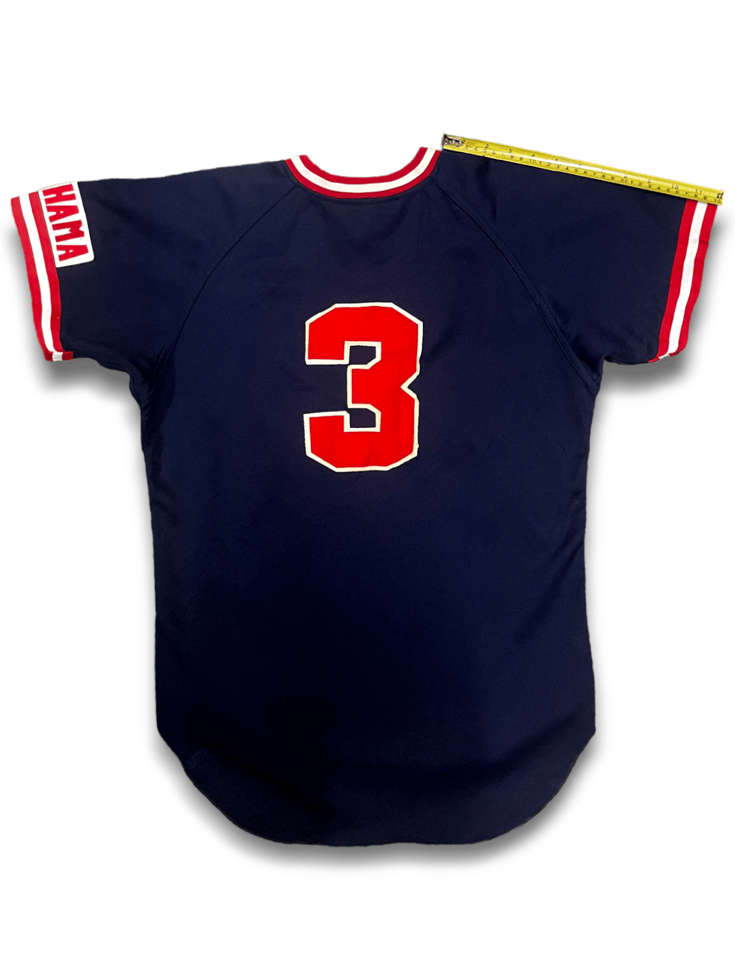 Japanese Brand × MLB Fujita Sangyo Drankies Yokohama Oversized Baseball Jersey Size L / US 10 / IT 46 - 7 Thumbnail