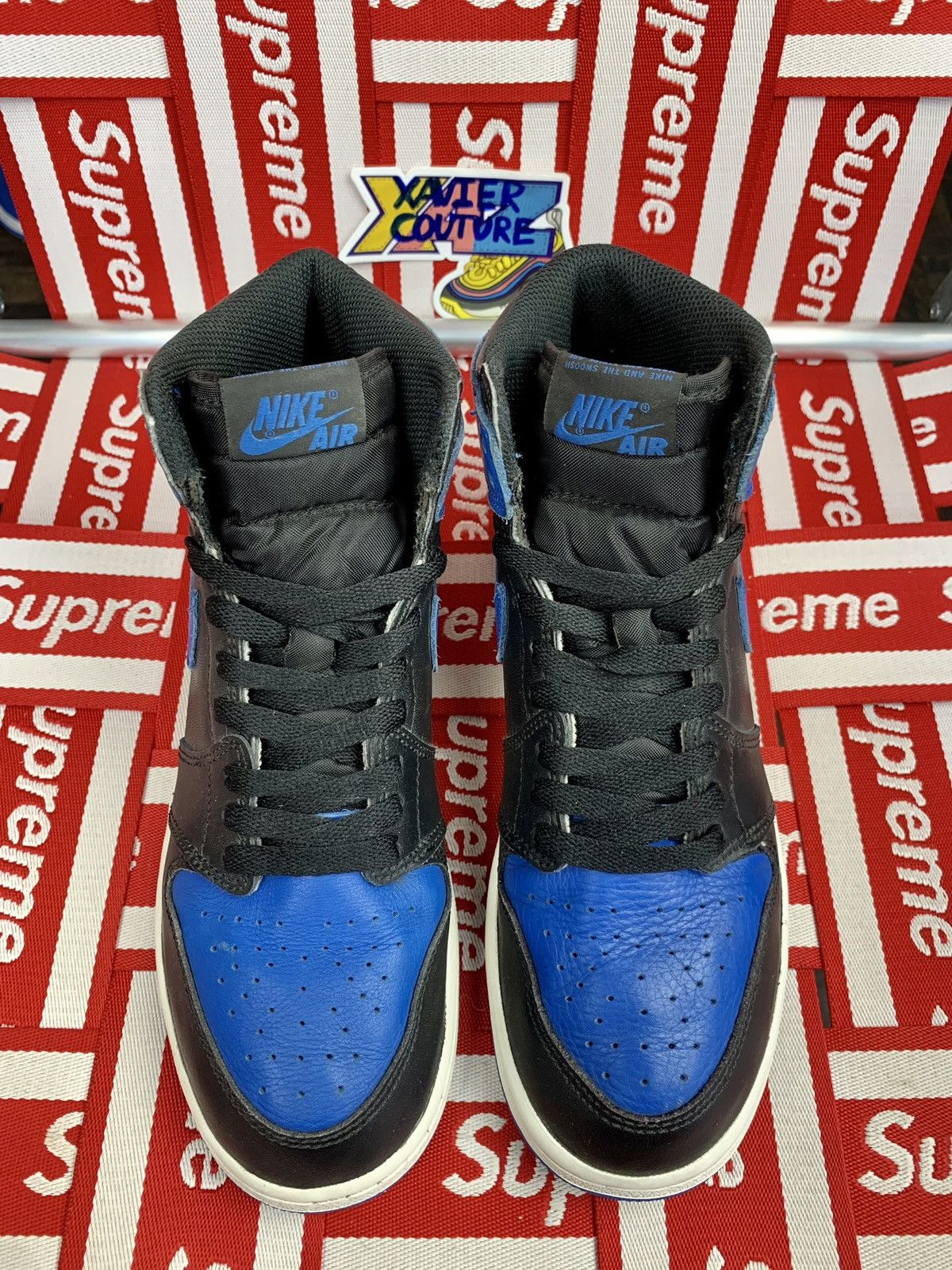 Jordan Brand × Nike Jordan 1 Retro Royal (2017) Size 7y (8,5w) Size US 7 / EU 40 - 3 Thumbnail