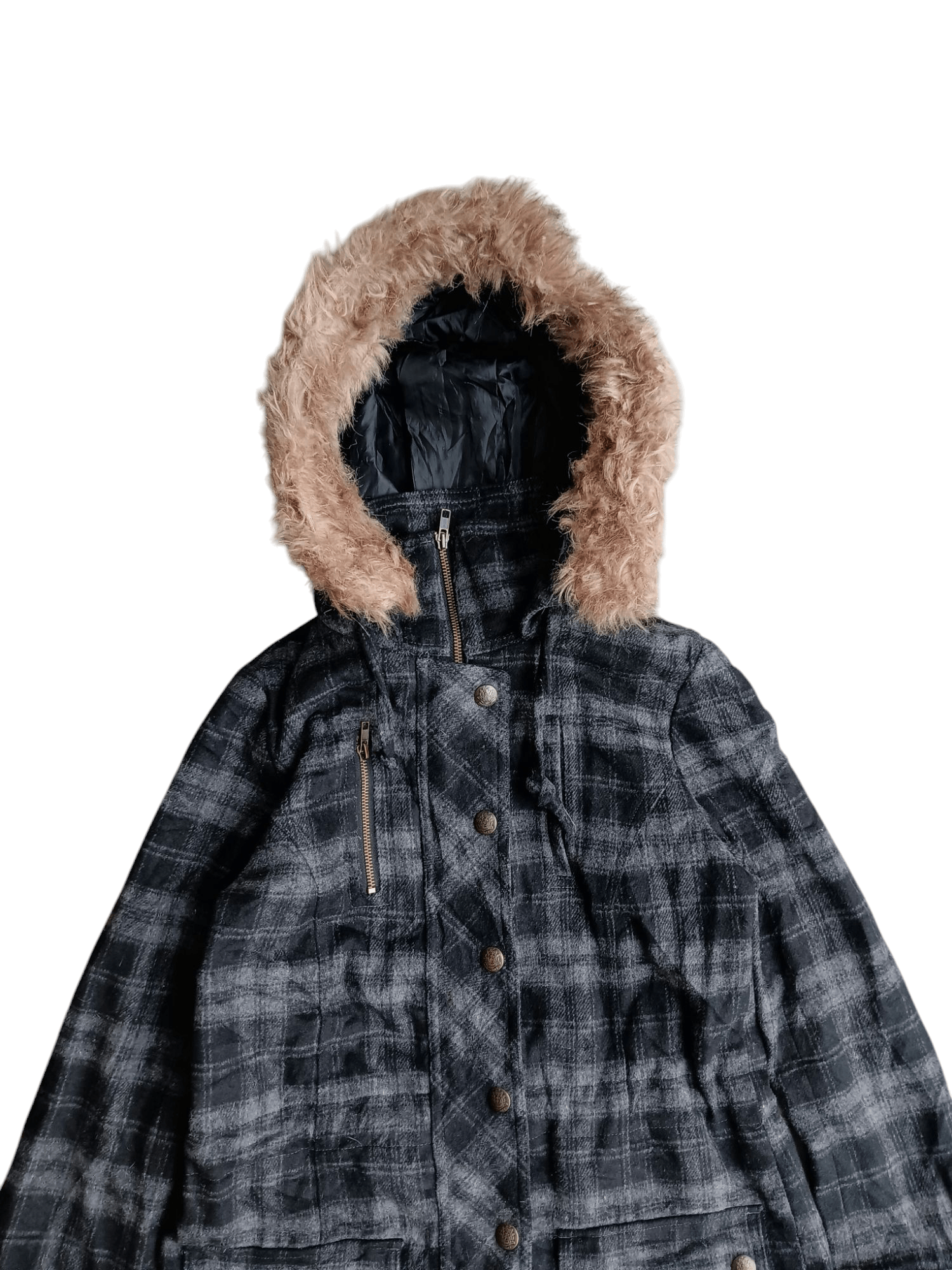 Japanese Brand × Seditionaries Sorridere japanese wool parka drawstring women jacket Size M / US 6-8 / IT 42-44 - 2 Thumbnail