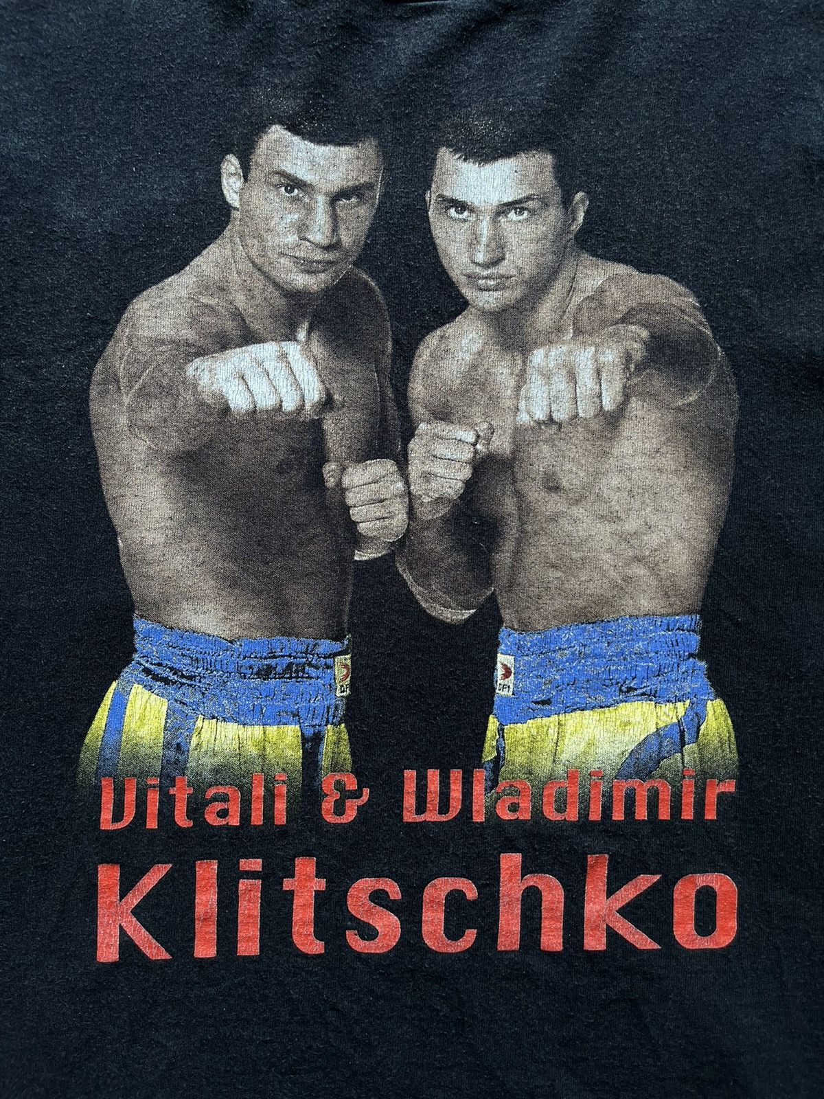 Other Vitali & Wladimir Klitschko Brothers Vintage T-Shirt Size US M / EU 48-50 / 2 - 5 Thumbnail