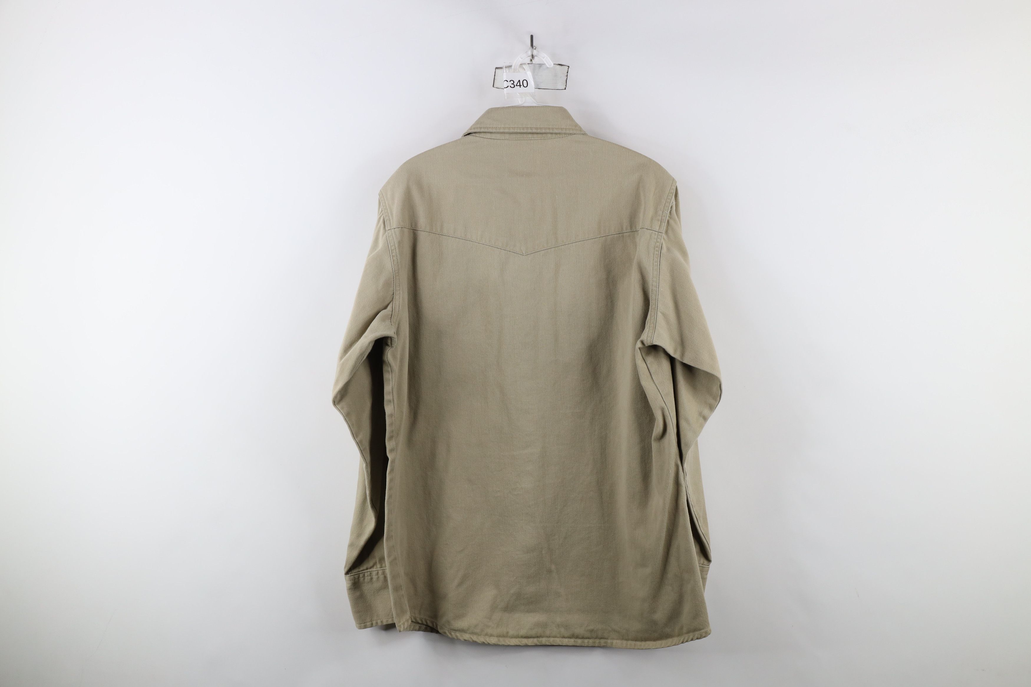 Vintage Vintage 60s 70s Streetwear Western Cowboy Button Shirt USA Size US L / EU 52-54 / 3 - 11 Thumbnail