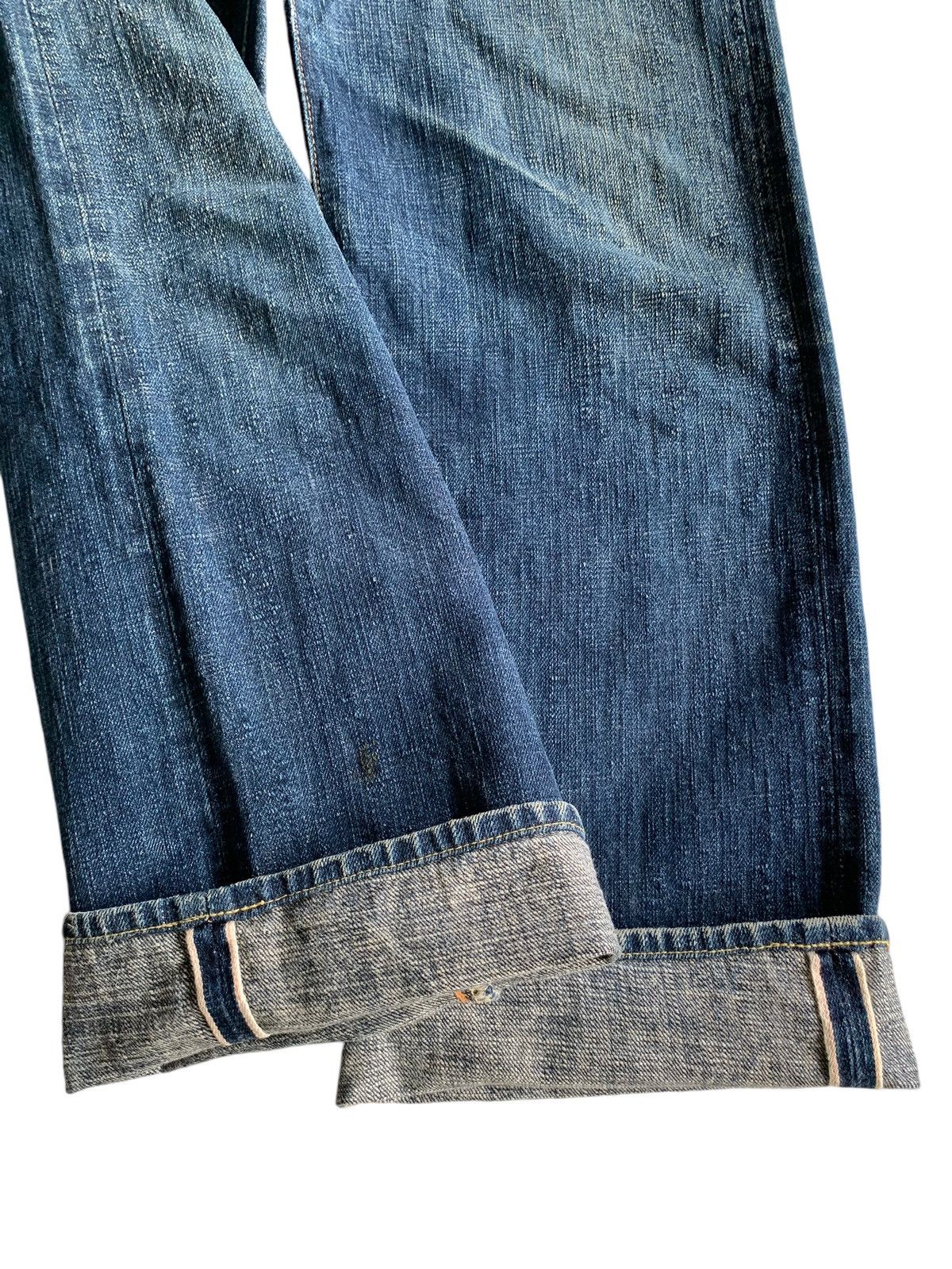 Japanese Brand × Jean BORN FREE 30TH ANNIVERSARY JAPANESE SELVEDGE DENIM Size US 31 - 10 Thumbnail