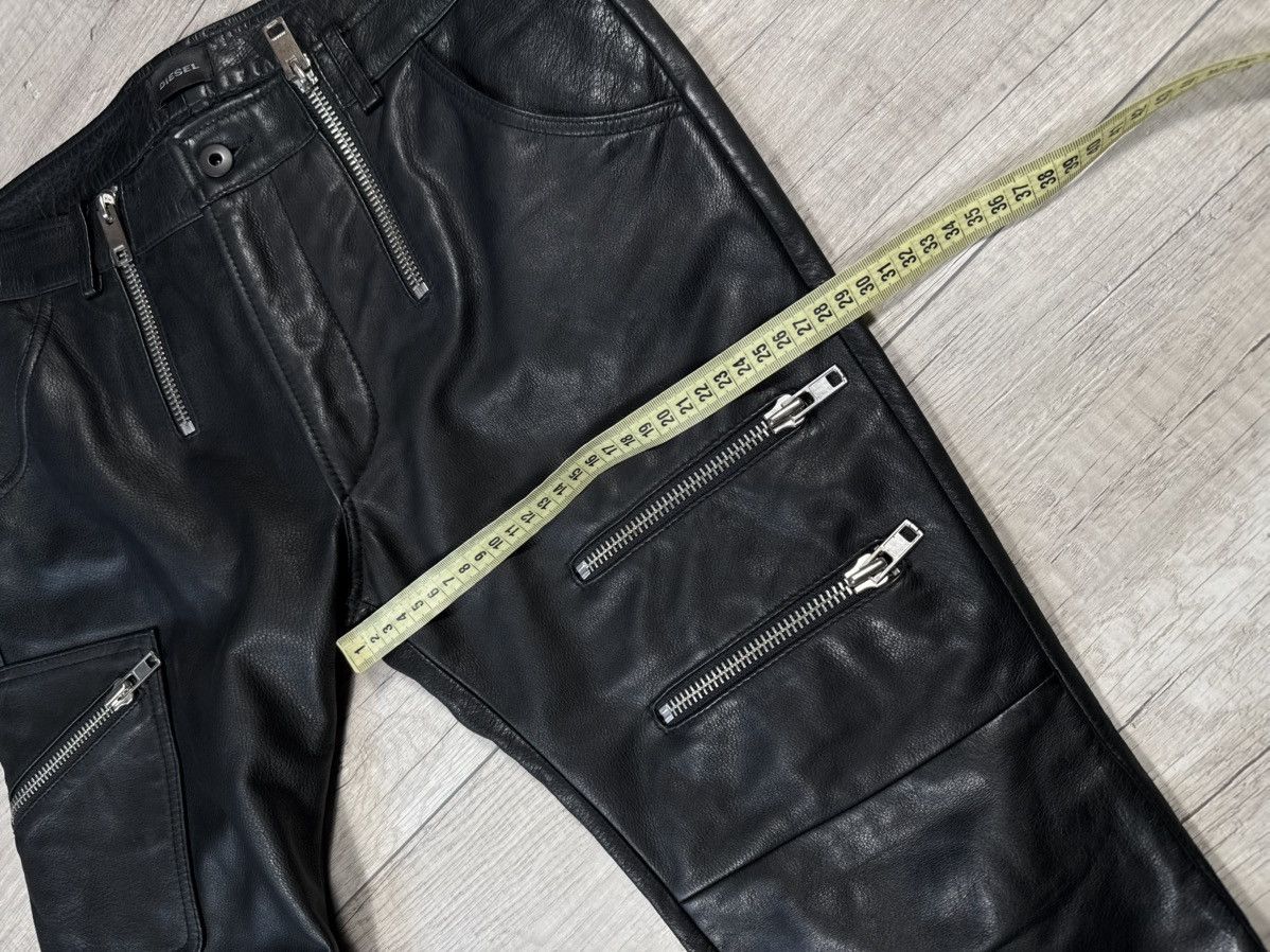 Diesel Diesel leather cargo IF6WAS9 style japanese 90s punk pants Size US 31 - 13 Thumbnail