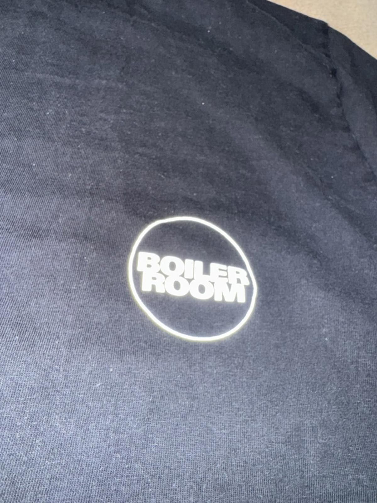 Boiler Room Boiler Room Black Logo T-Shirt Size L Size US L / EU 52-54 / 3 - 2 Thumbnail