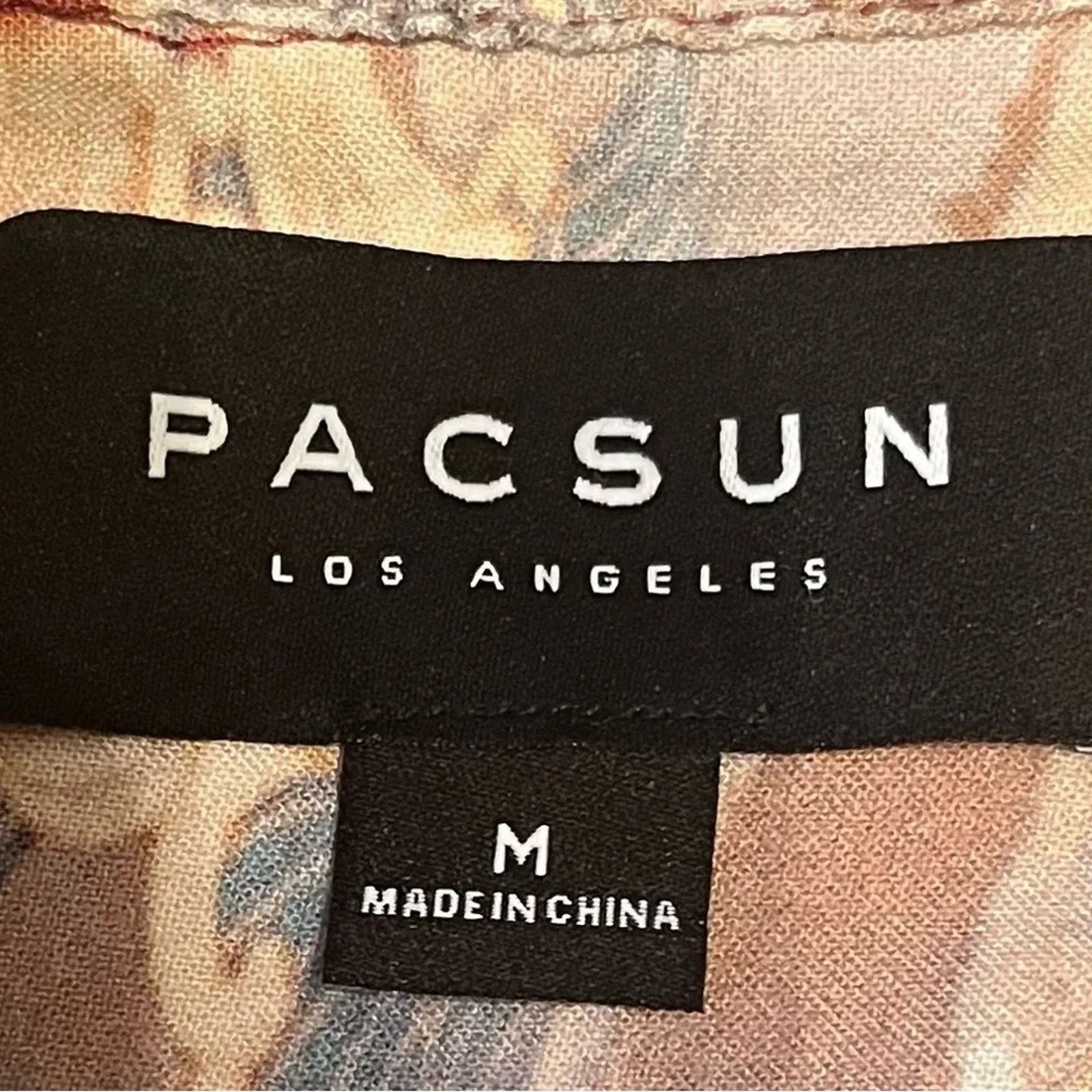Pacsun Pacsun men’s short sleeve button up shirt, size Medium Size US M / EU 48-50 / 2 - 3 Thumbnail