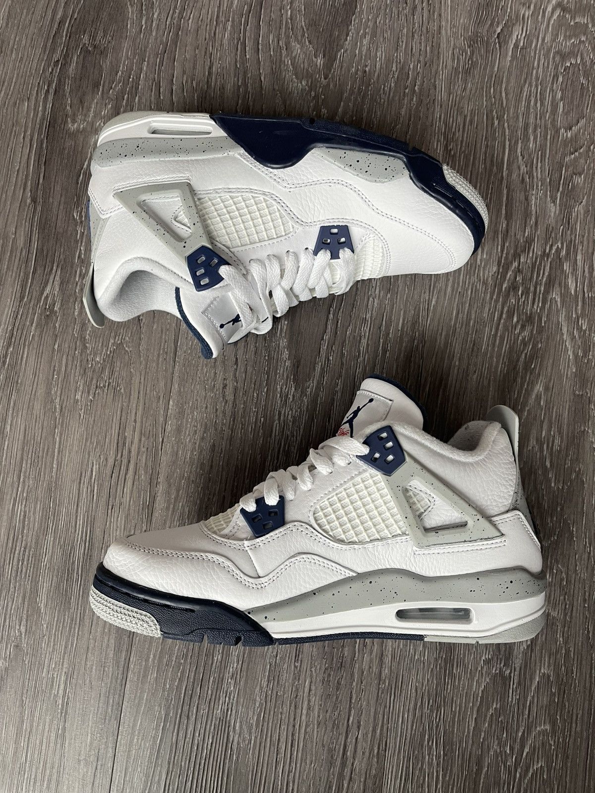 Jordan Brand Jordan Retro 4 Midnight Navy Size US 6 / EU 39 - 3 Thumbnail