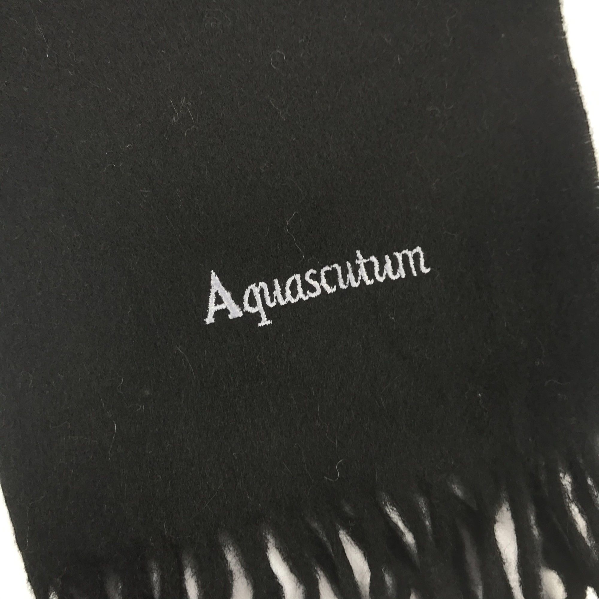 Aquascutum Vintage Aquascutum Scarf Muffler Wool Cashmere Scarves Size ONE SIZE - 3 Thumbnail