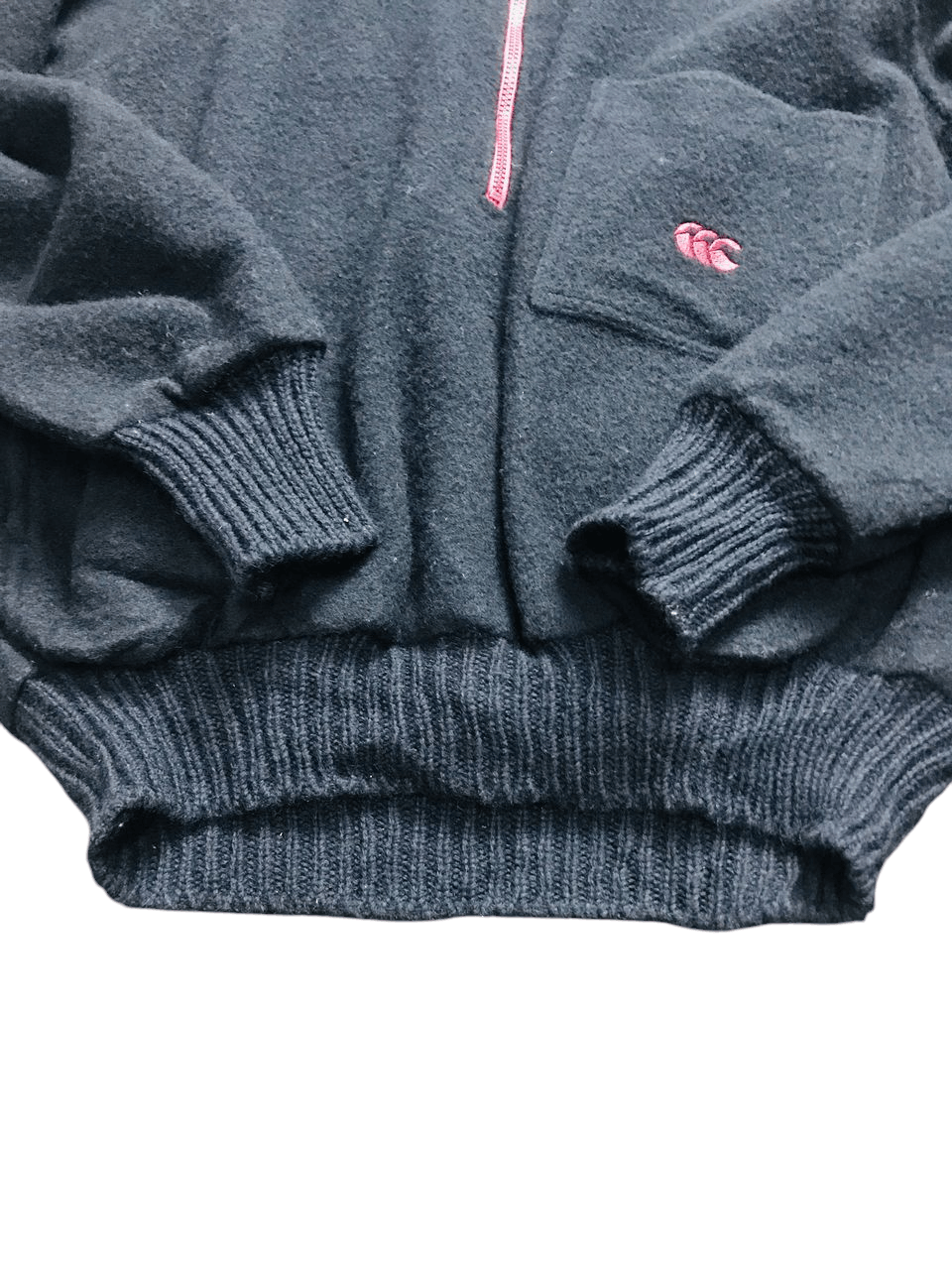 Canterbury of New Zealand × Vintage Vintage Canterbury Half Zipper Wool Sweaatshirts Size US L / EU 52-54 / 3 - 5 Thumbnail