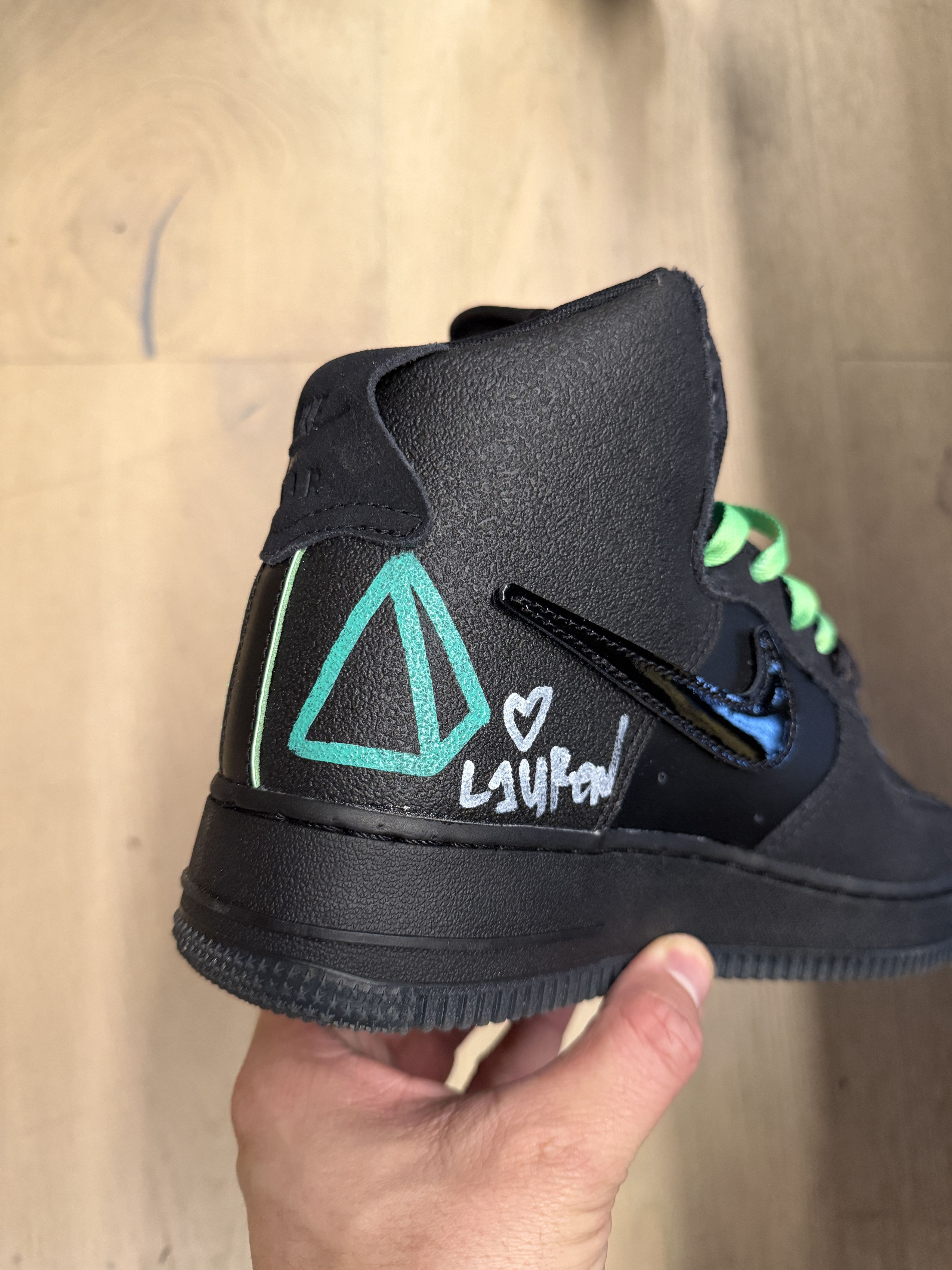Nike 1/1 Lauren Halsey x Nike Air Force 1 High LE 'All for 1' Size US 6 / EU 39 - 10 Thumbnail