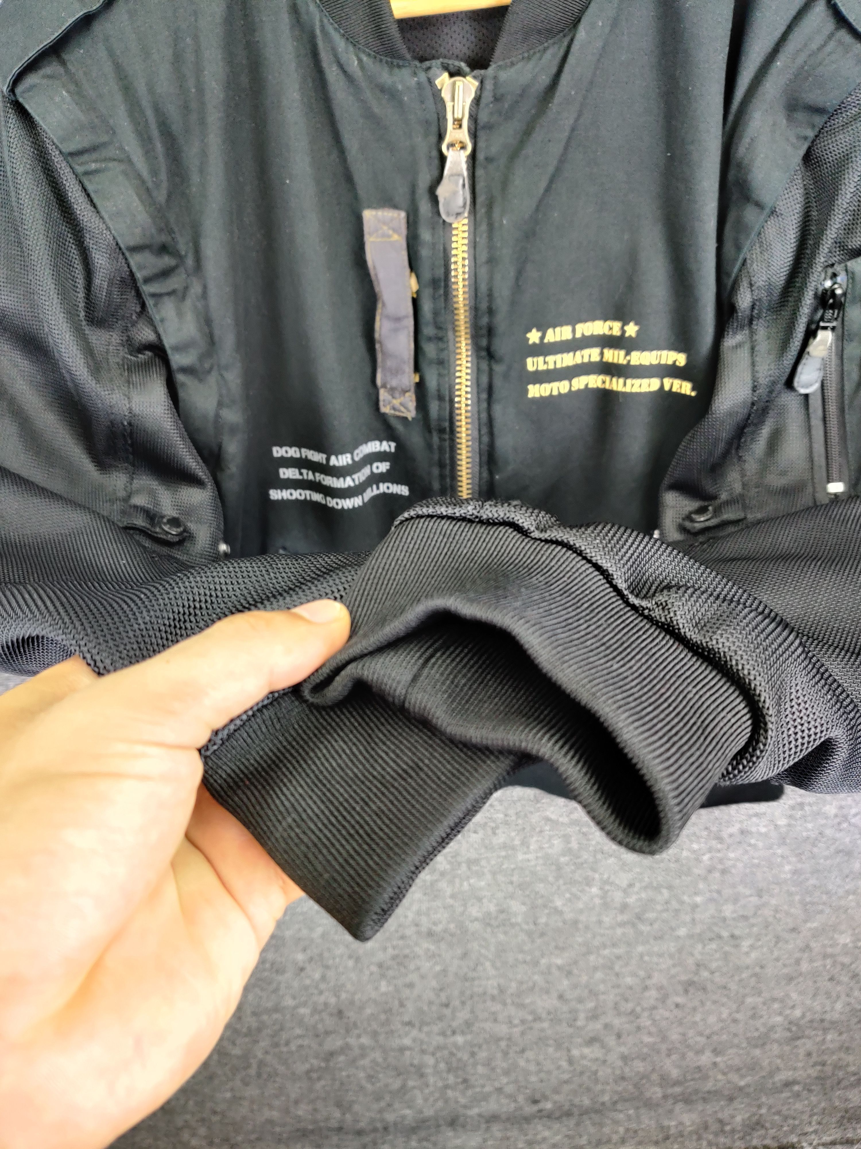 Vintage Vintage Moto Army Military Ma-1 Ridding Jacket Size US M / EU 48-50 / 2 - 14 Thumbnail