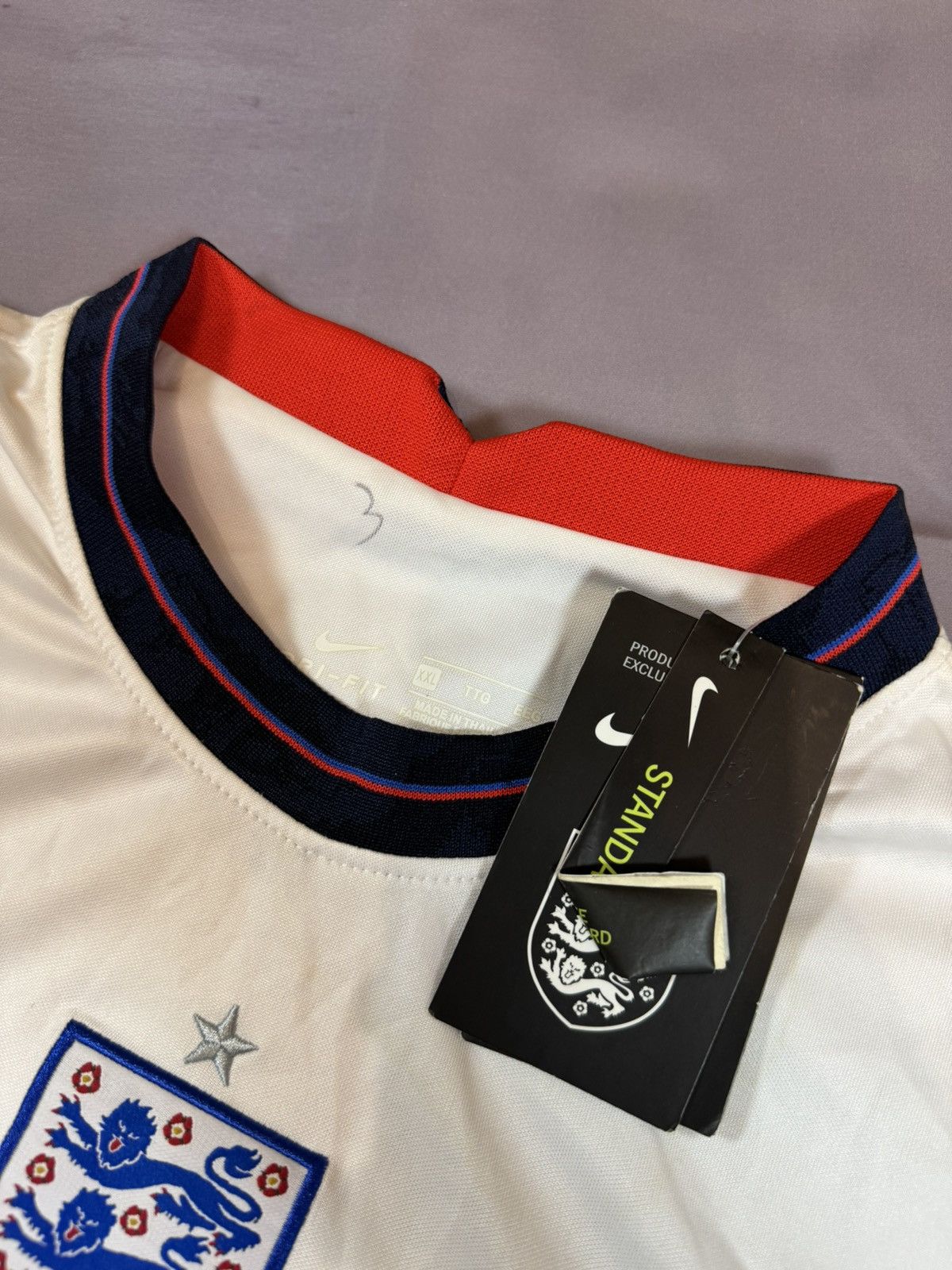 Nike × Vintage NEW England National Team 2020 Nike Jersey Blokcore 2XL Size US XXL / EU 58 / 5 - 6 Thumbnail