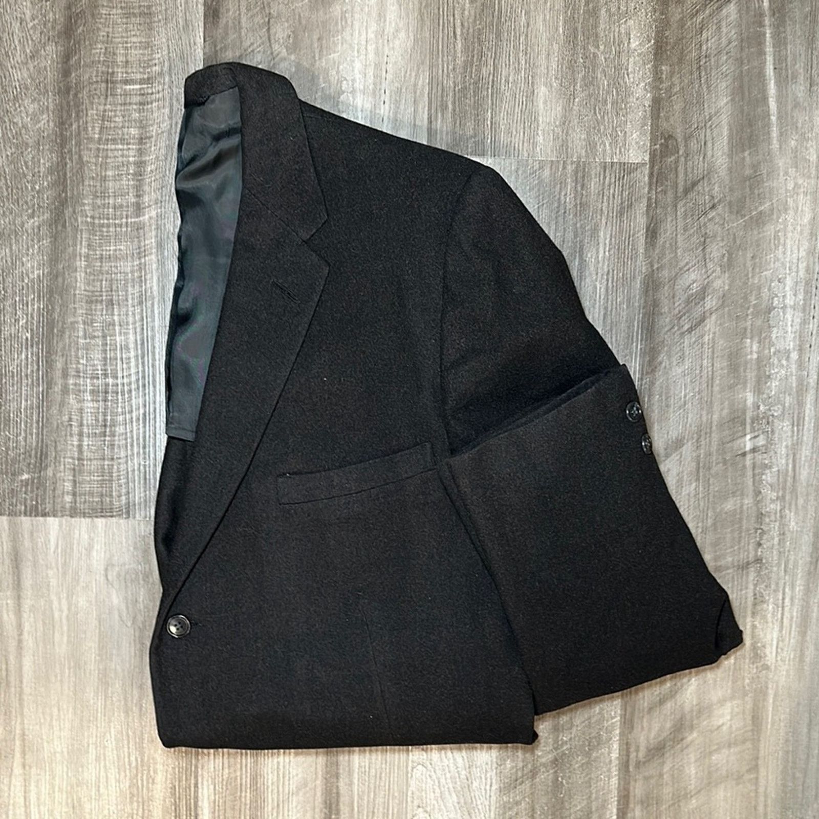 Hart Schaffner Marx Hart Schaffner Marx Vintage Eton Flannel Sport Coat - 42L Size 42L - 1 Thumbnail