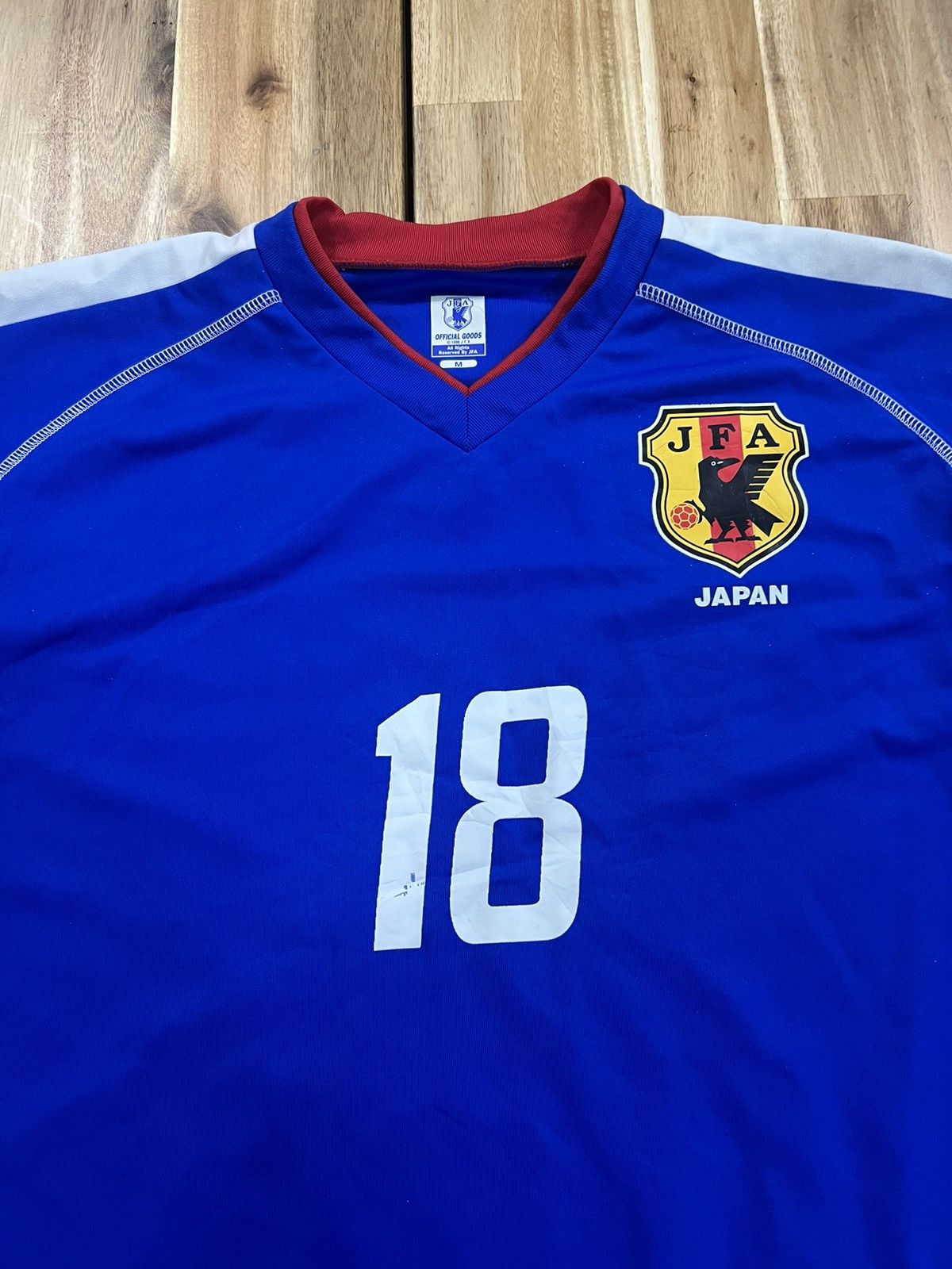 Vintage Ono #18 Japan 1996 Home Jersey Size US M / EU 48-50 / 2 - 2 Thumbnail