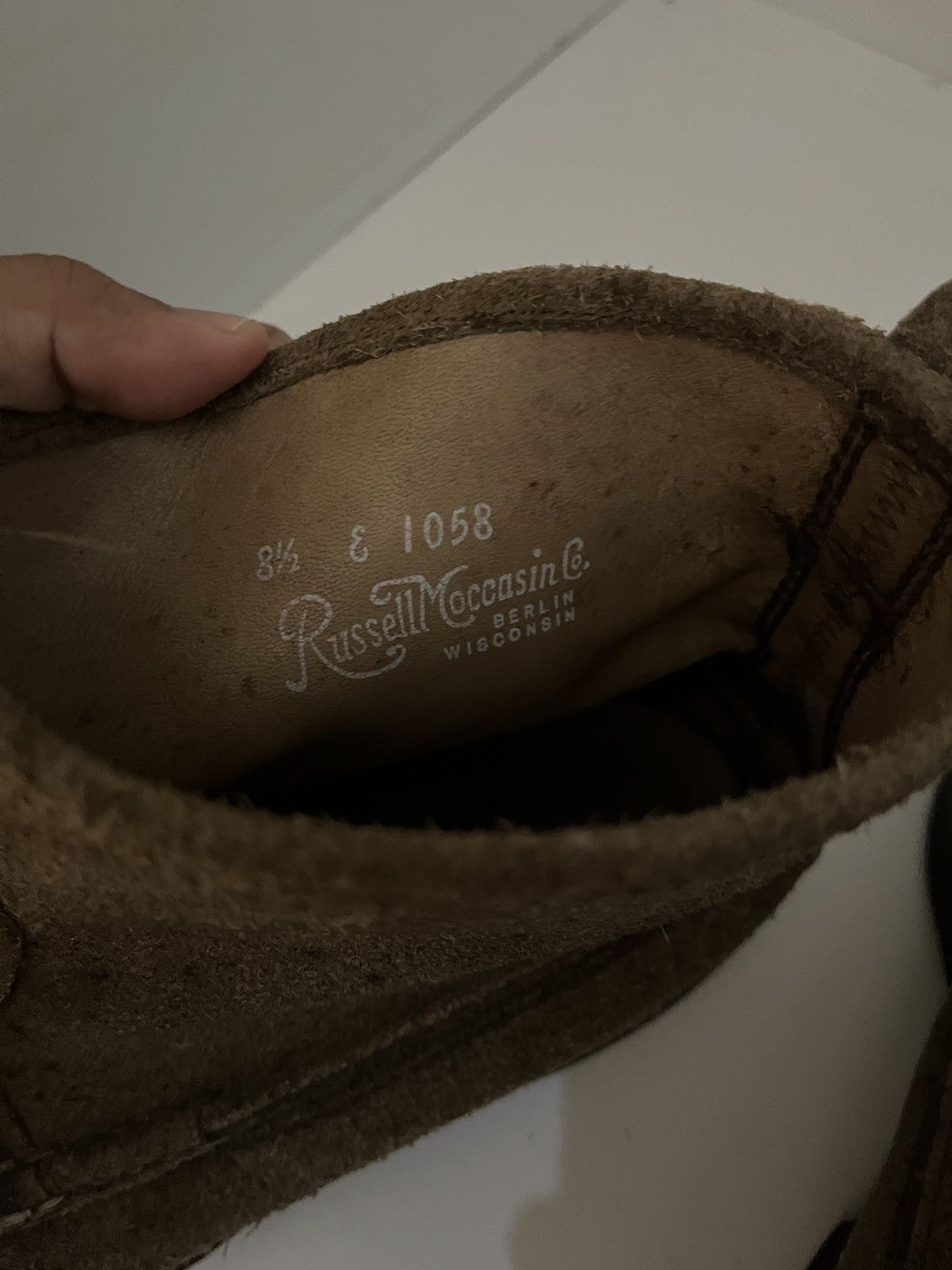 Russell Moccasin Co. Russell Moccasin Laramie Suede Boots Pull On Size US 8.5 / EU 41-42 - 7 Thumbnail