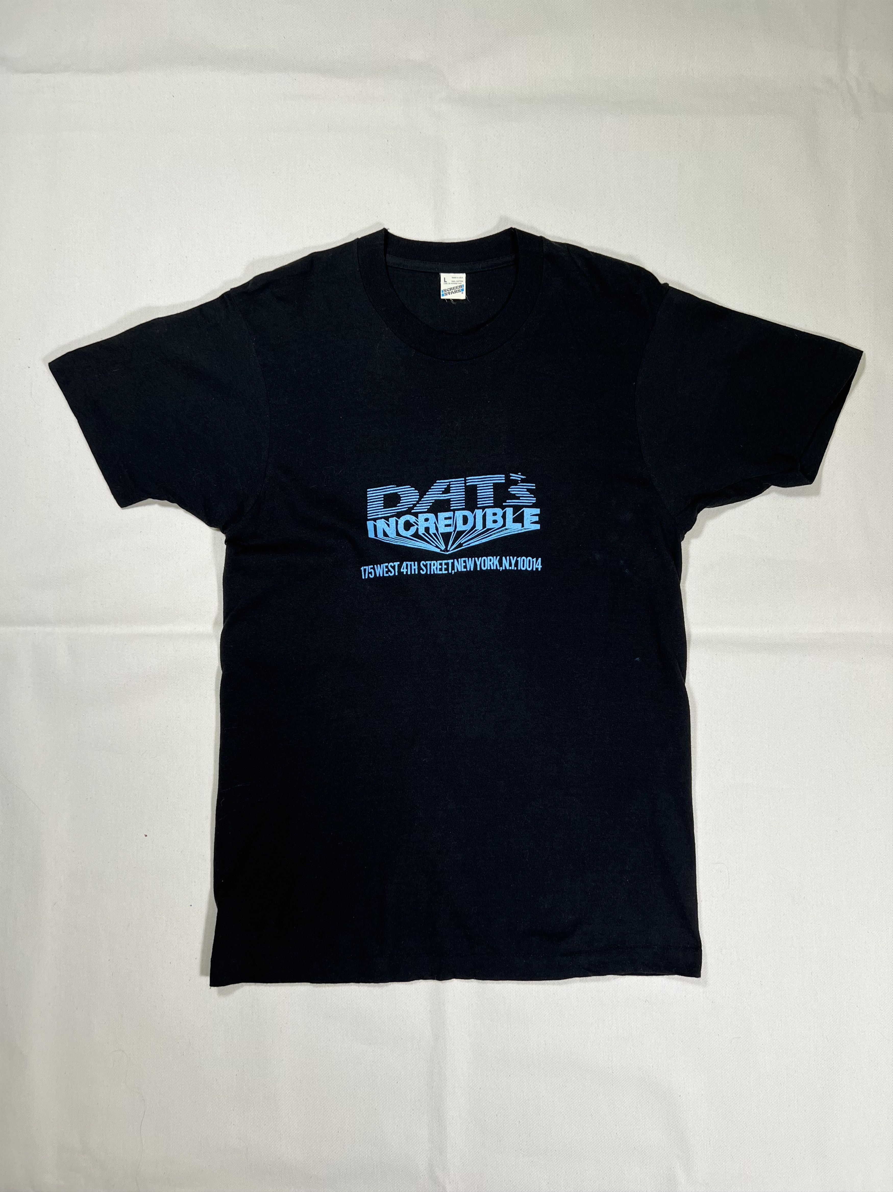 Vintage VTG 1980's Dat's Incredible Double Sided Graphic T-Shirt Size US M / EU 48-50 / 2 - 2 Thumbnail