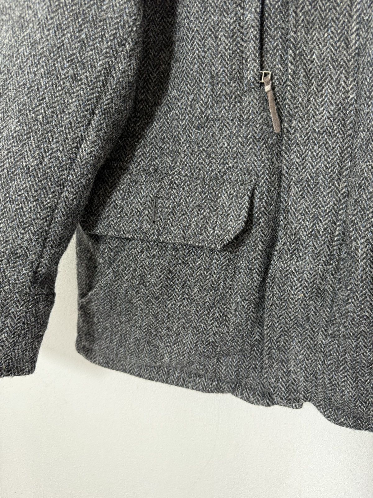 Harris Tweed HARRIS TWEED HERRINGBONE JACKET TRIPLE POCKET RARE Size US M / EU 48-50 / 2 - 5 Thumbnail