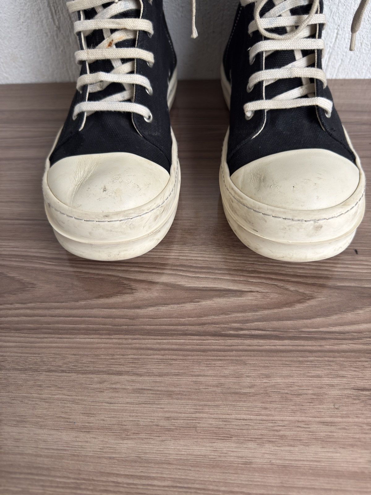 Rick Owens Drkshdw Canvas drkshdw Ramones Size US 10.5 / EU 43-44 - 7 Thumbnail