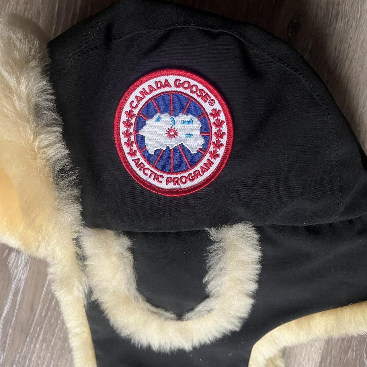 Canada Goose canada goose black shearling trapper hat Size ONE SIZE - 3 Thumbnail