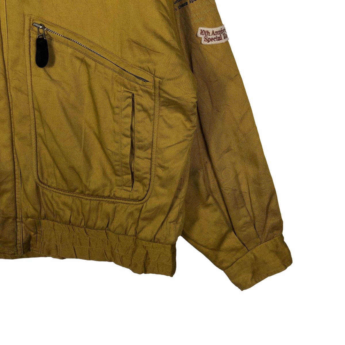 Japanese Brand 🔥90s ISSEY MIYAKE BOMBER JACKET VIRGIN VOYAGE JAPAN BIGLOGO Size US M / EU 48-50 / 2 - 5 Thumbnail