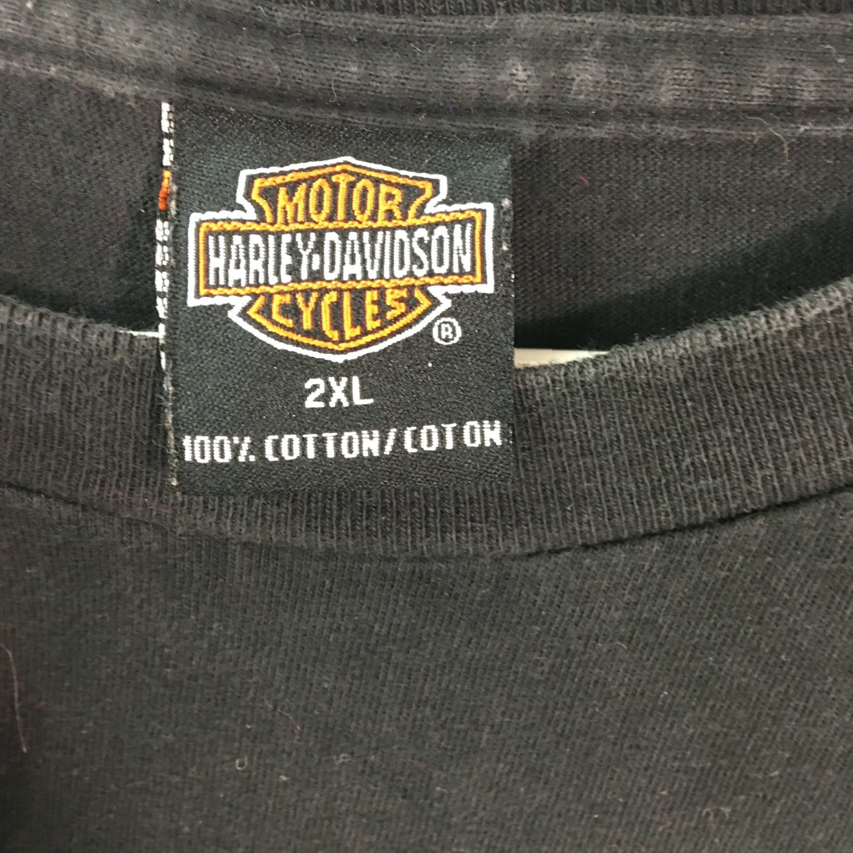 Harley Davidson VINTAGE Harley-Davidson Wisconsin West Bend T-Shirt Men 2XL Black Short Sleeve Crew Neck Logo Print Retro 2000s Size US XXL / EU 58 / 5 - 5 Thumbnail