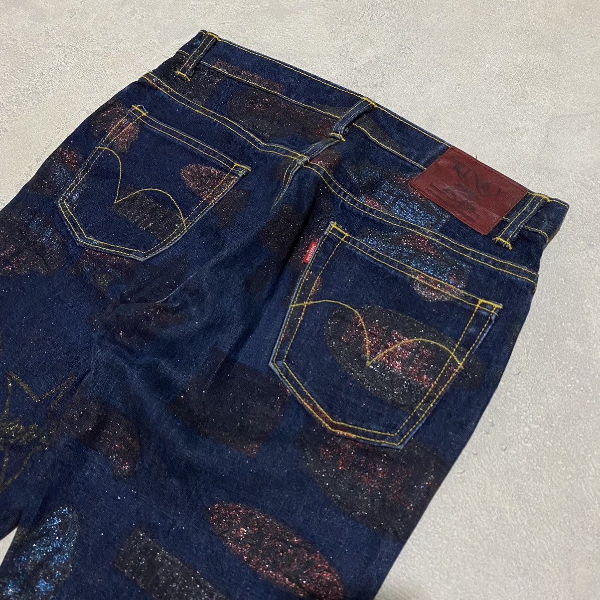 Hysteric Glamour Hysteric Glamour Fullprinted Logo Kinky Jeans Size US 30 / EU 46 - 3 Thumbnail