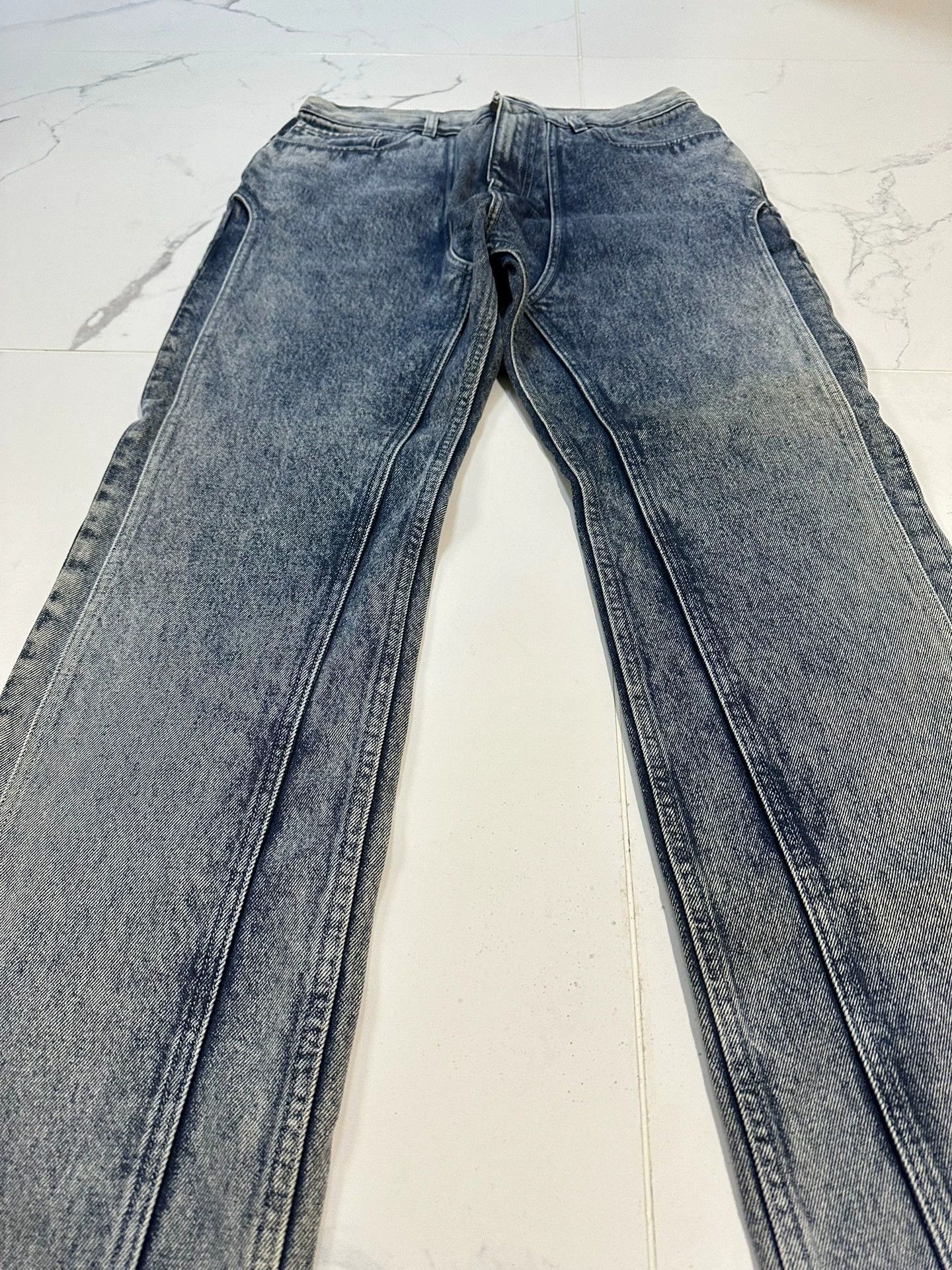 Y/Project Y/project Slit Banana Jeans Size 33 Size US 33 - 2 Thumbnail
