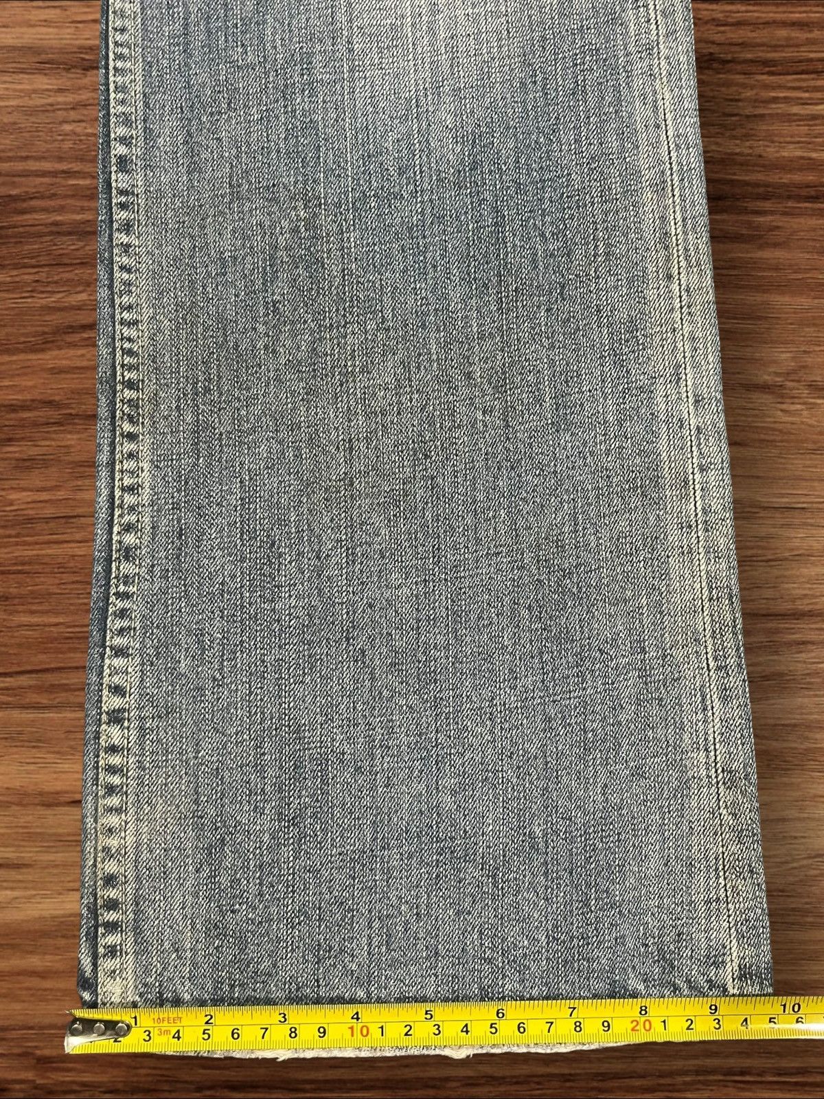 Levi's Vintage Y2K Levi’s Blue Washed Distressed Flare Jeans Size US 31 - 18 Thumbnail