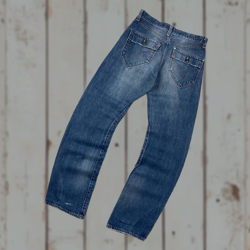 Levi's VINTAGE Levi’s Engineered Jeans Men Size 31x34 Blue Denim Twisted Seams Size US 31 - 1 Thumbnail