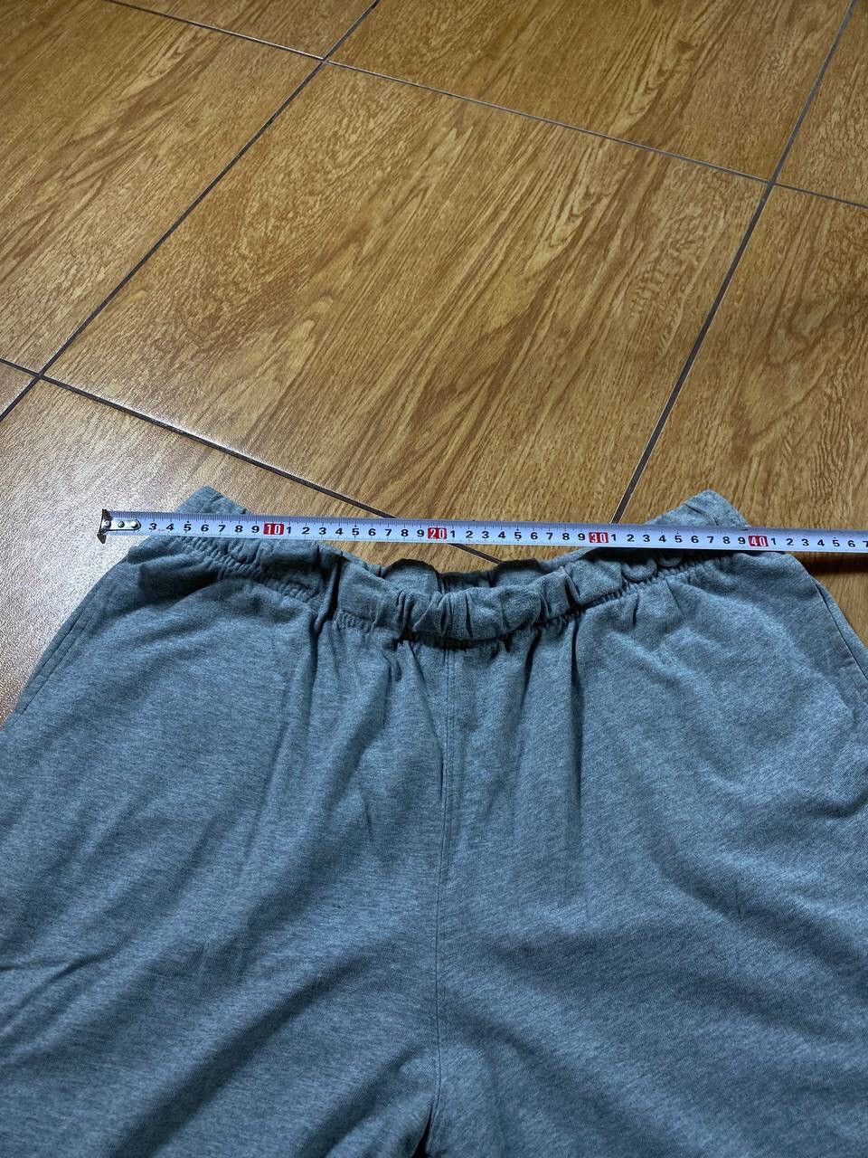 Nike × Vintage Nike Vintage Y2k Swoosh Logo Shorts Rare Streetwear Gray Size US 36 / EU 52 - 11 Thumbnail