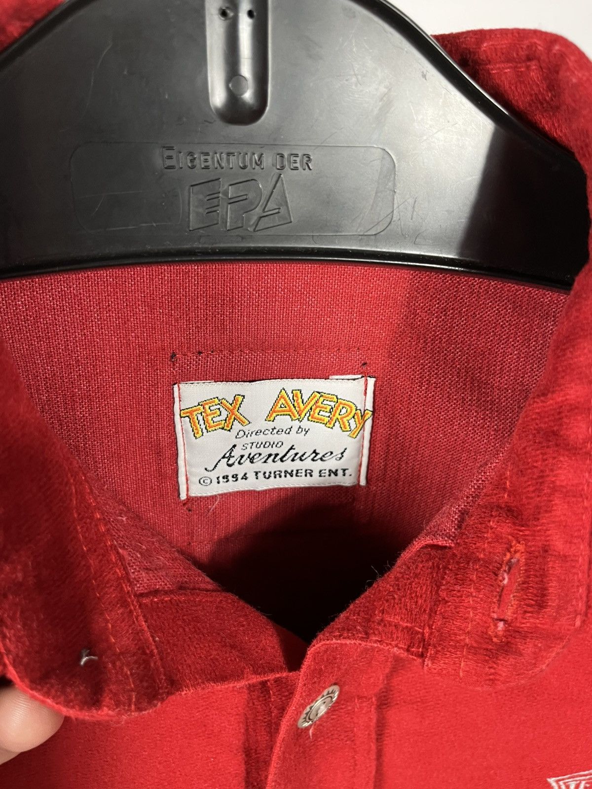 Other Tex Avery Motor Club Red Button Up Shirt Studio Aventures M Size US M / EU 48-50 / 2 - 6 Thumbnail