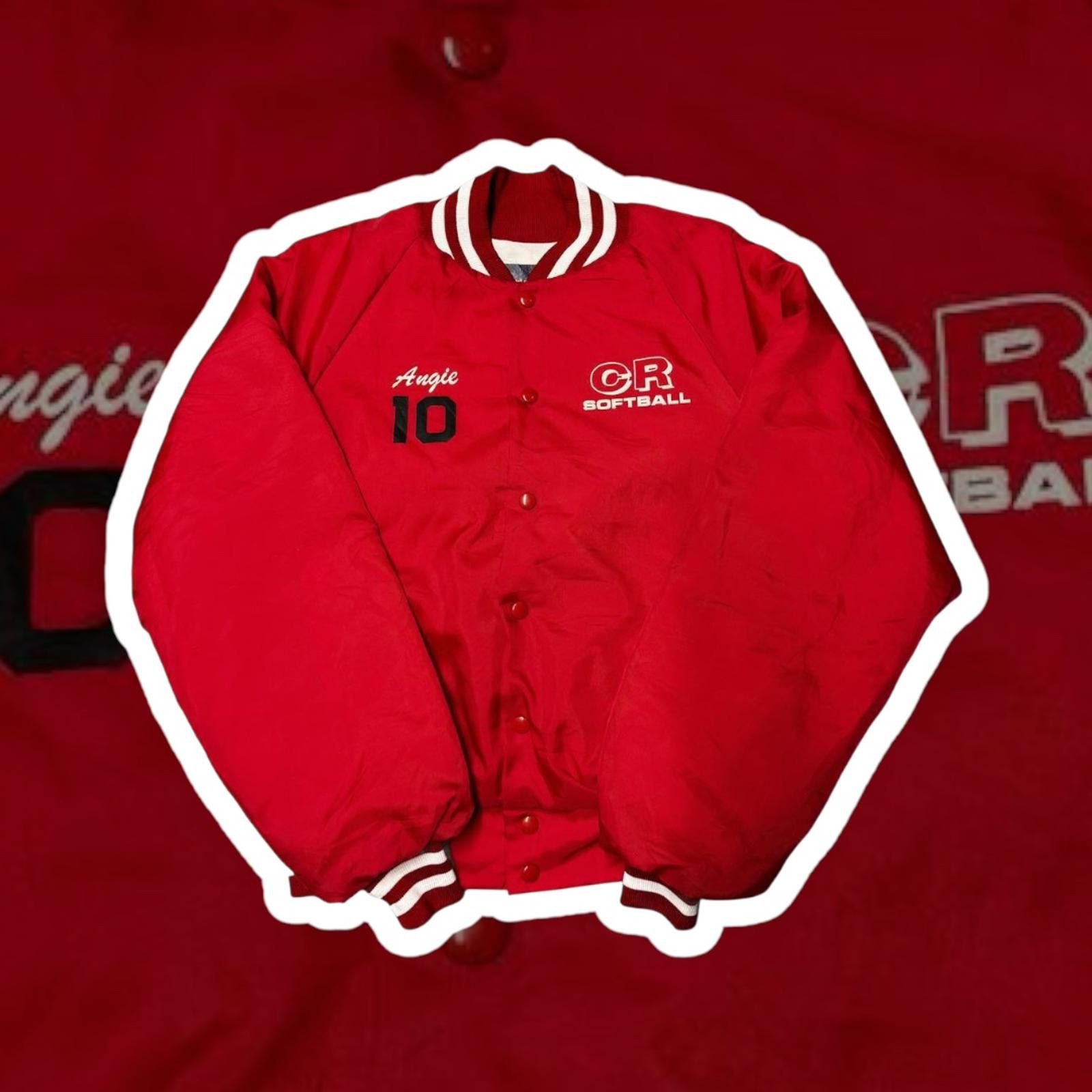 Other Vintage Red Softball Jacket - CR Sports Team Size M / US 6-8 / IT 42-44 - 1 Thumbnail