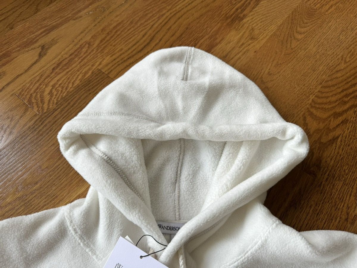 JW Anderson × Uniqlo Small White Fleece Pullover Hoodie Long-Sleeve Sherpa JW Size US S / EU 44-46 / 1 - 5 Thumbnail