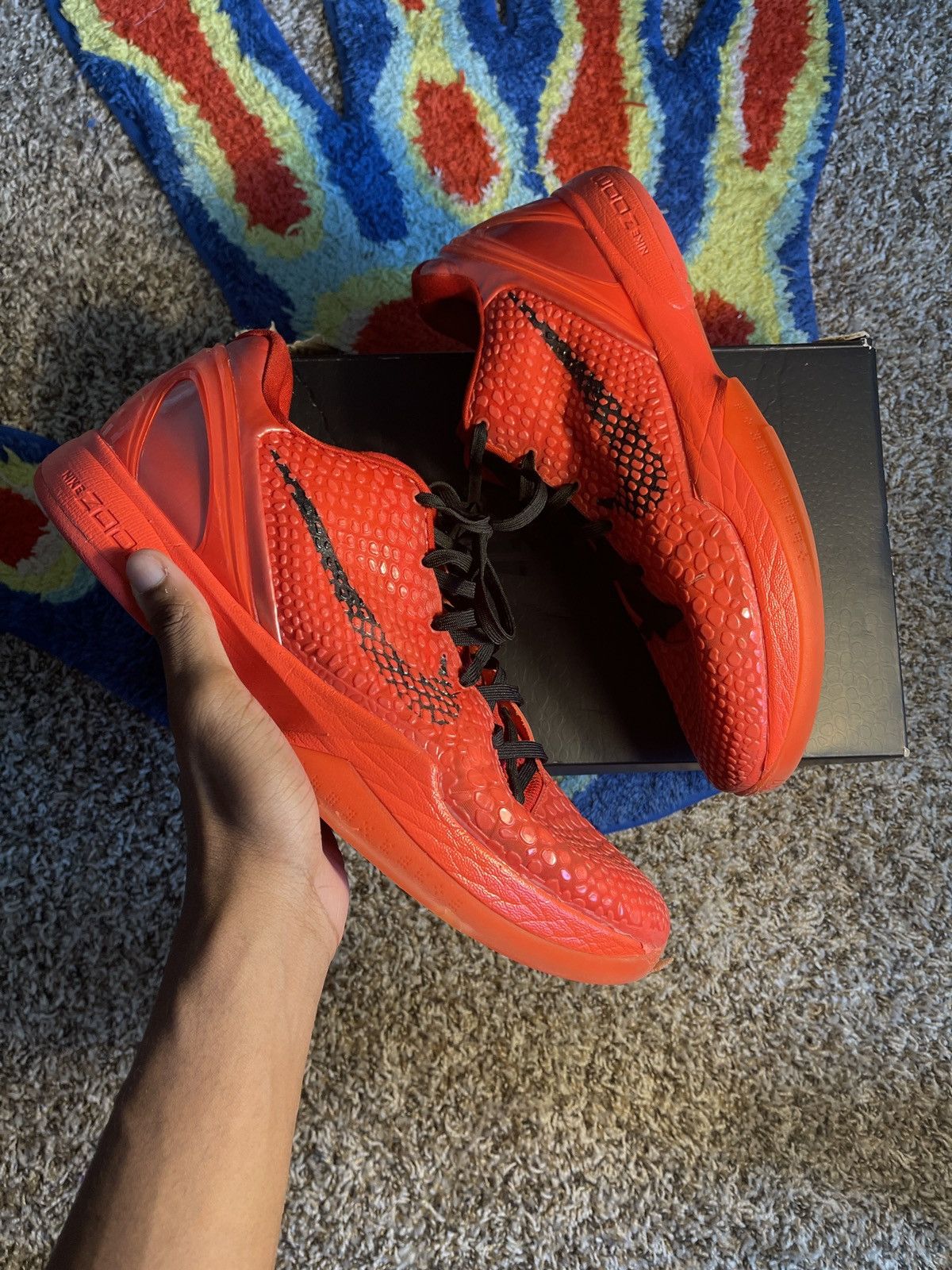 Nike Kobe VI Protro Reverse Grinch Size US 15 / EU 48 - 1 Thumbnail