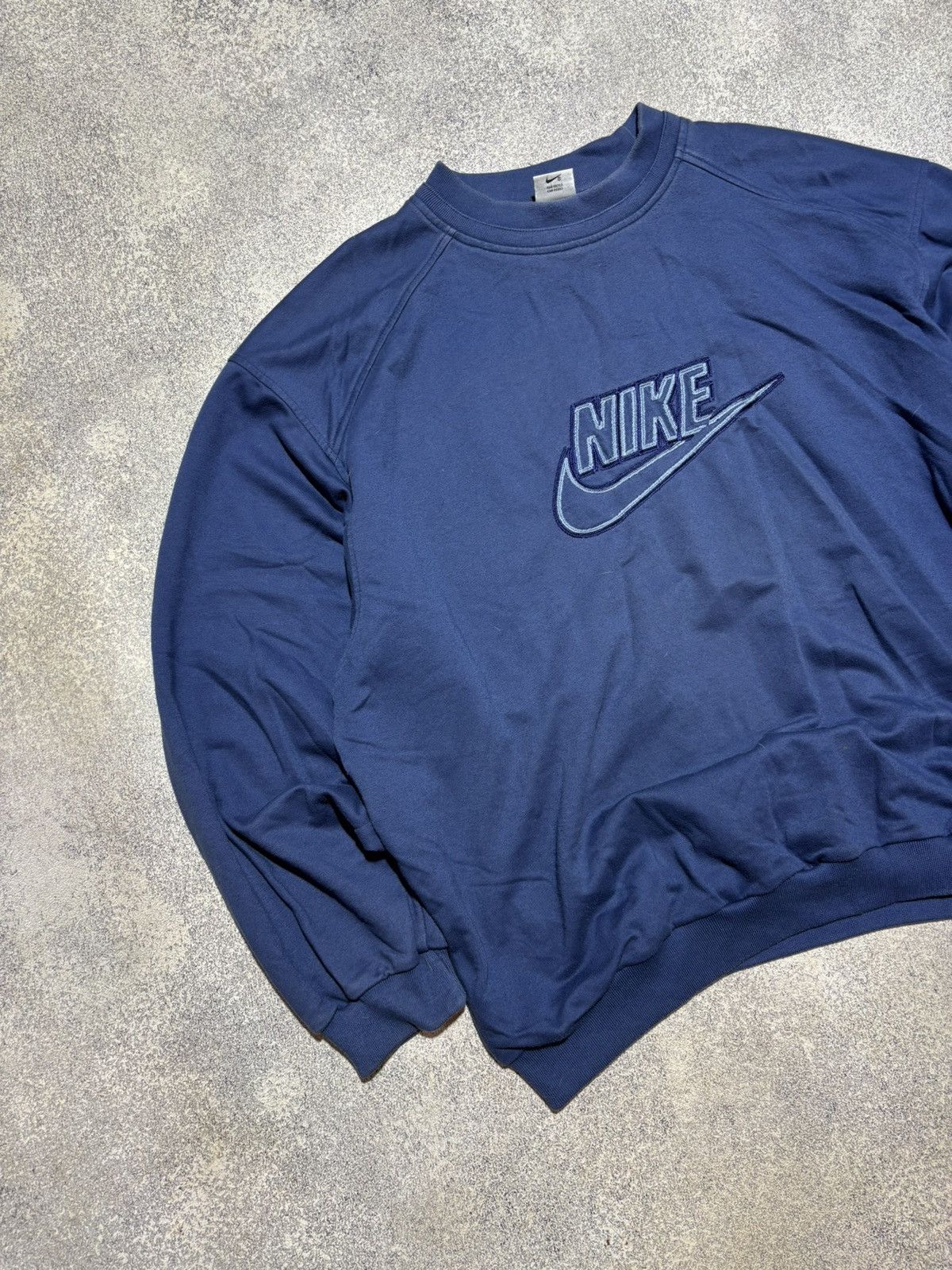 Nike × Vintage Nike Vintage Sweatshirt Baggy Y2K size XXL Size US XL / EU 56 / 4 - 4 Thumbnail