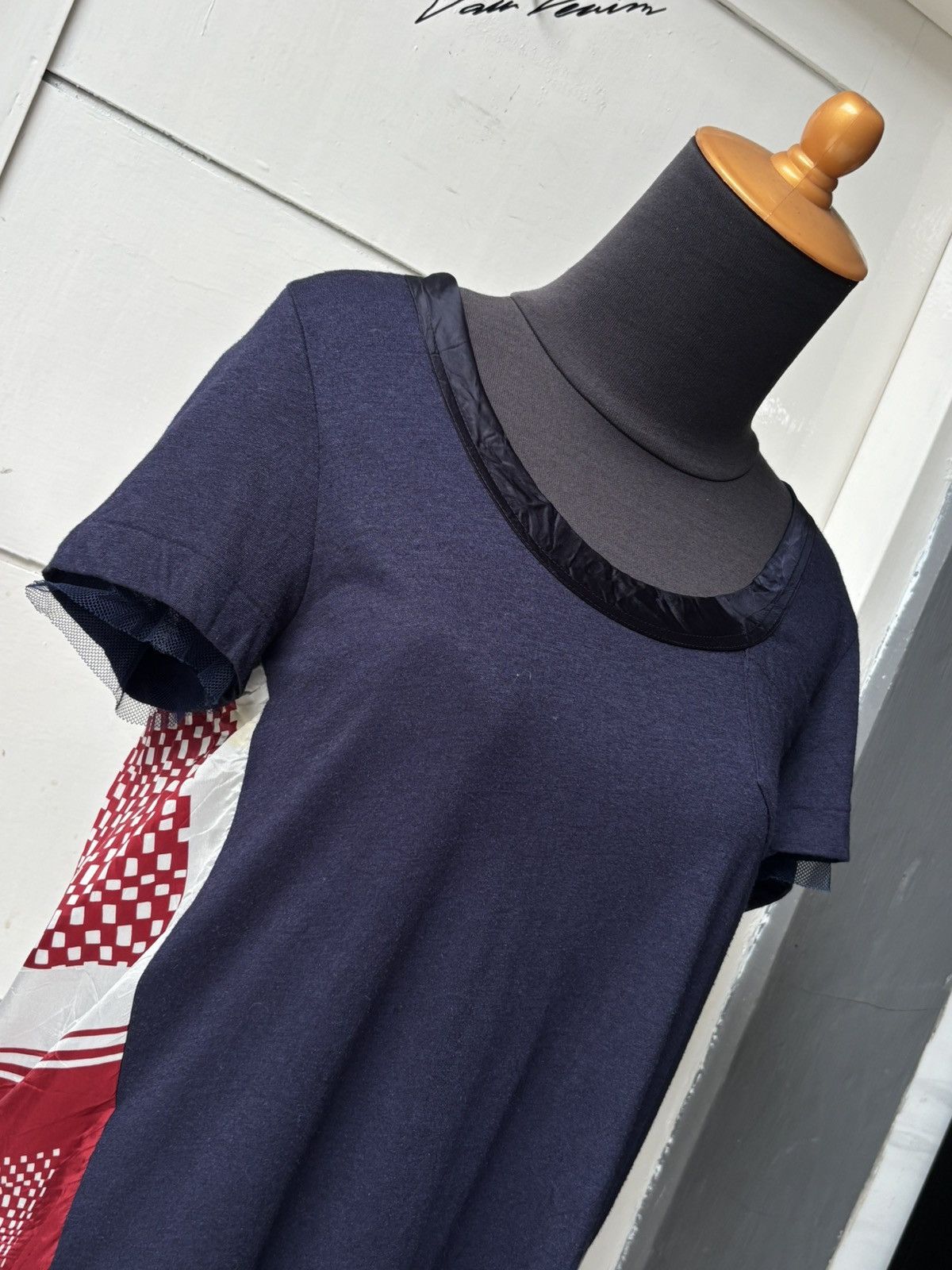 Sacai SACAI LUCK Navy Dress Size XS / US 0-2 / IT 36-38 - 18 Thumbnail