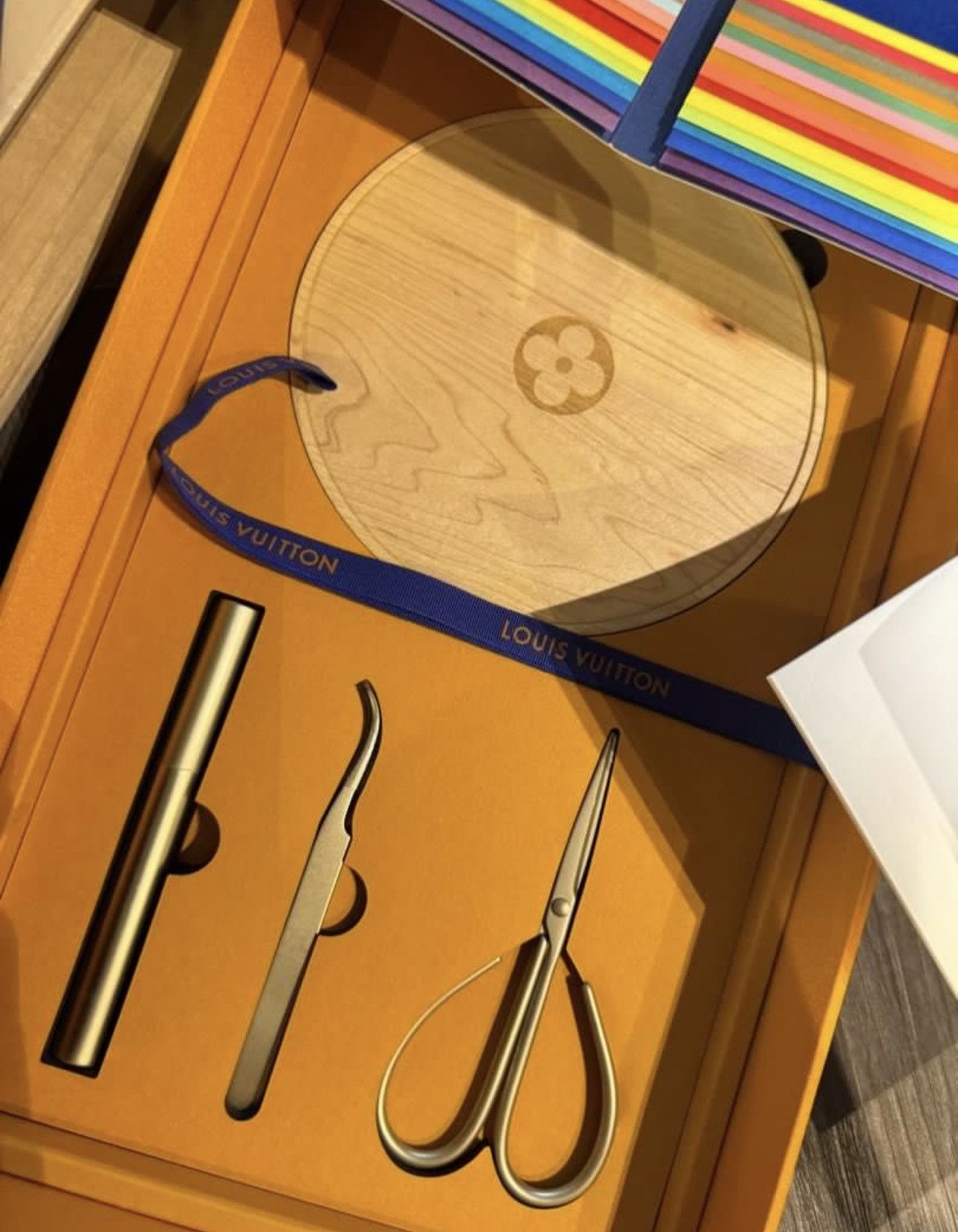 Louis Vuitton × Pharrell 🔥 Rare! Louis Vuitton paper cutting art Set jewelry box Size ONE SIZE - 3 Thumbnail