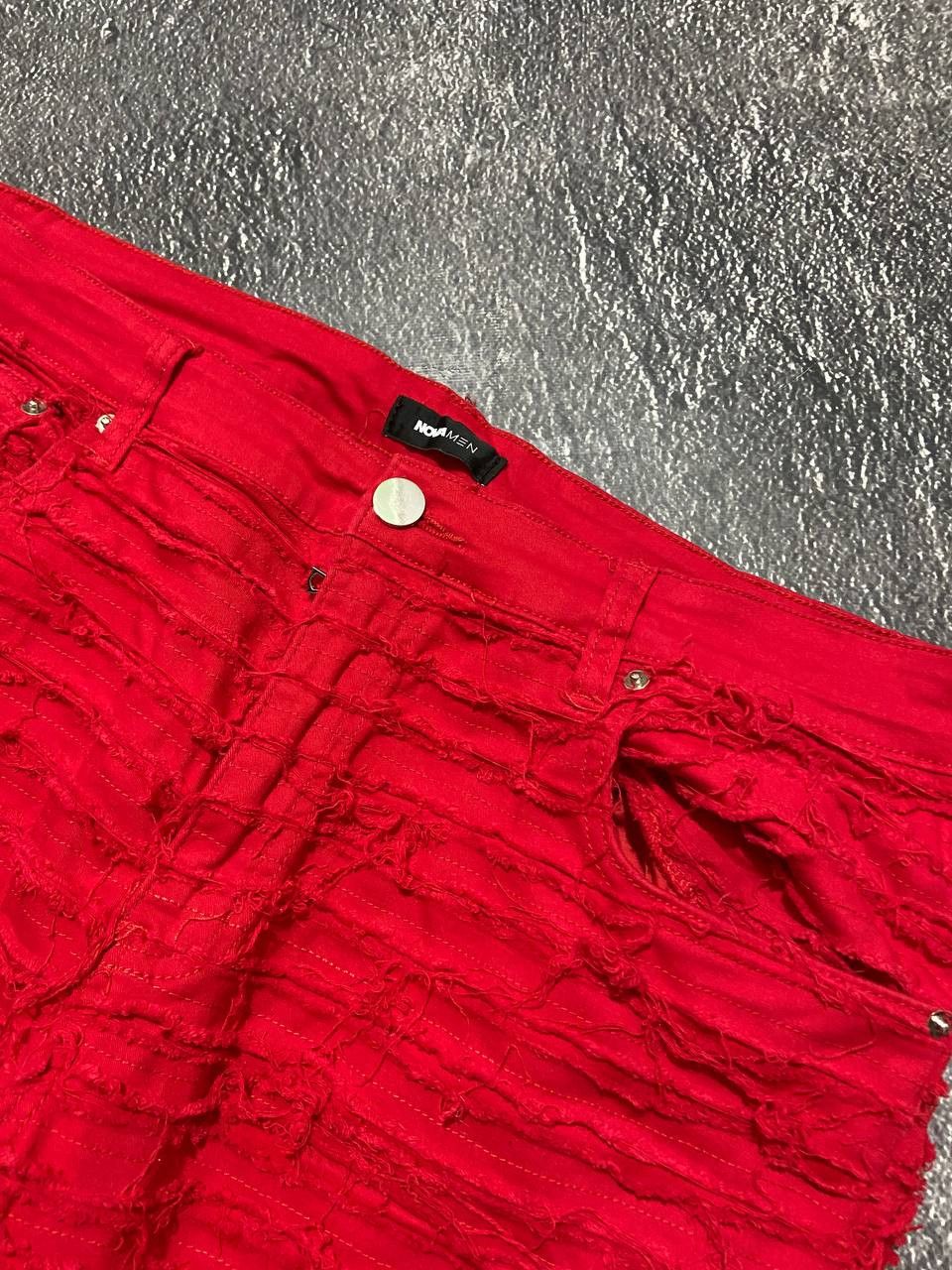 Hysteric Glamour Hysteric Glamour flared pants with torn texture Size US 37 - 4 Thumbnail